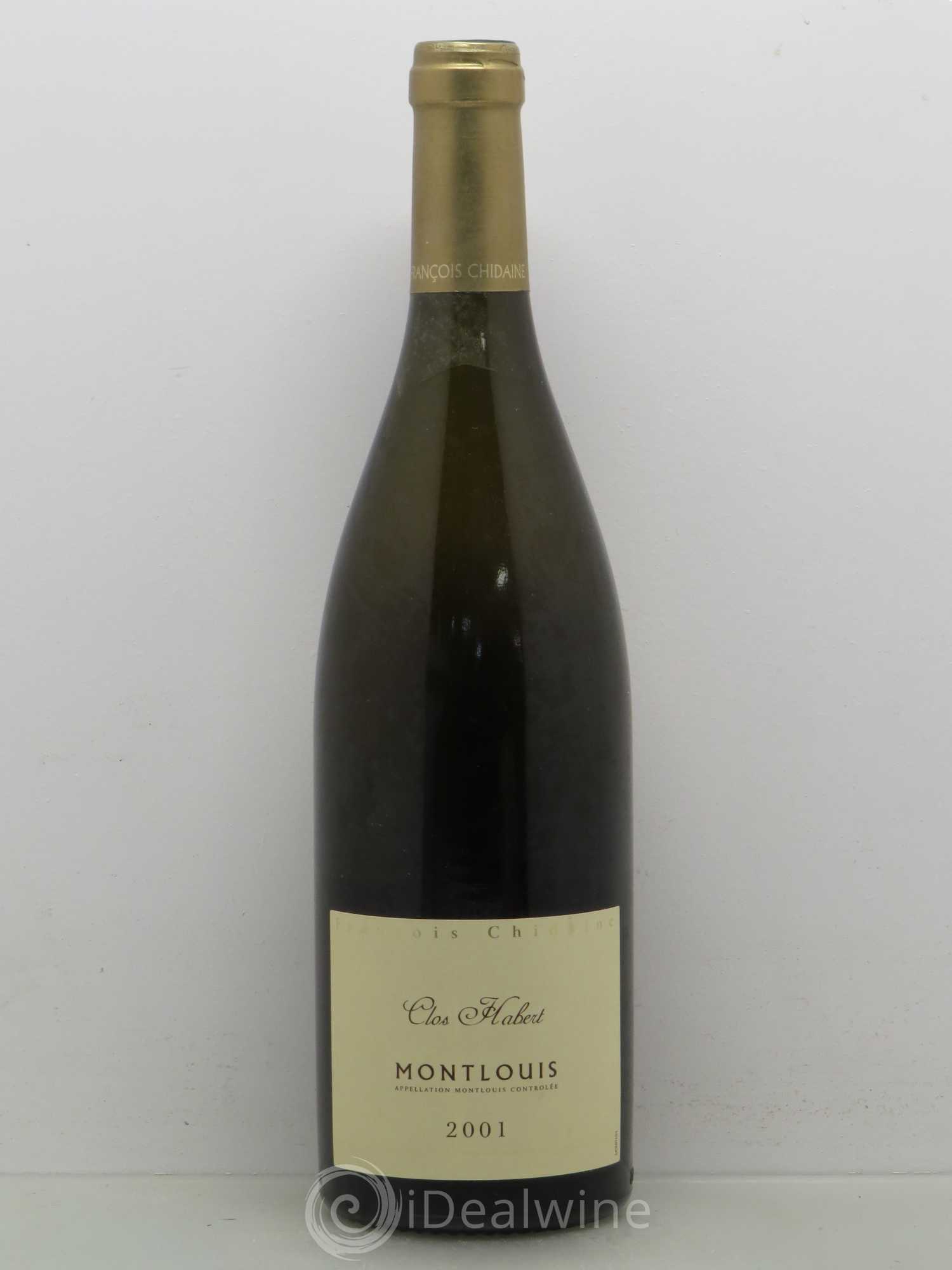 Montlouis-sur-Loire Clos Habert François Chidaine 2001 - Lot de 1 bouteille - 0