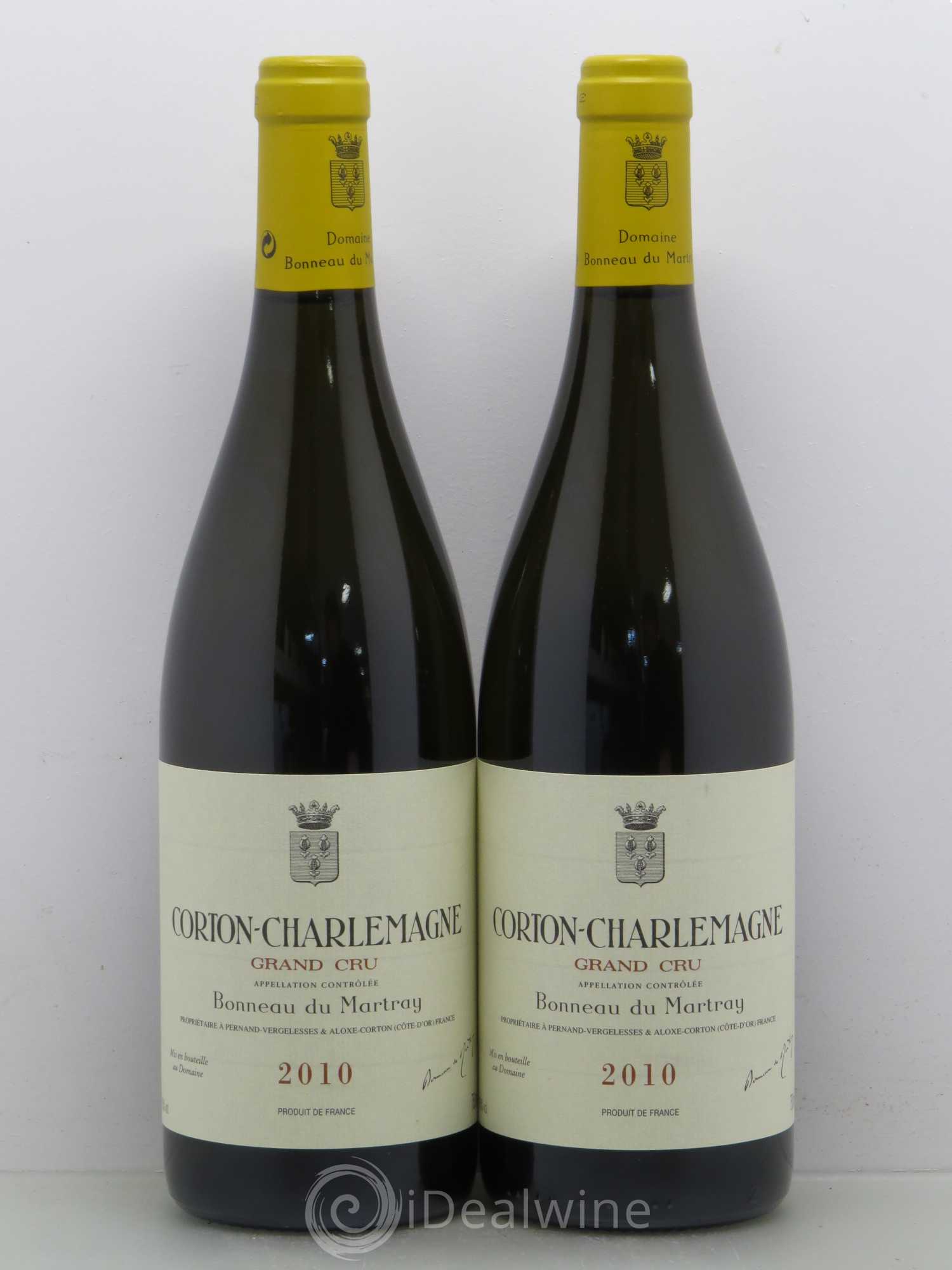Corton-Charlemagne Grand Cru Bonneau du Martray (Domaine) 2010 - Lot de 2 bouteilles - 0