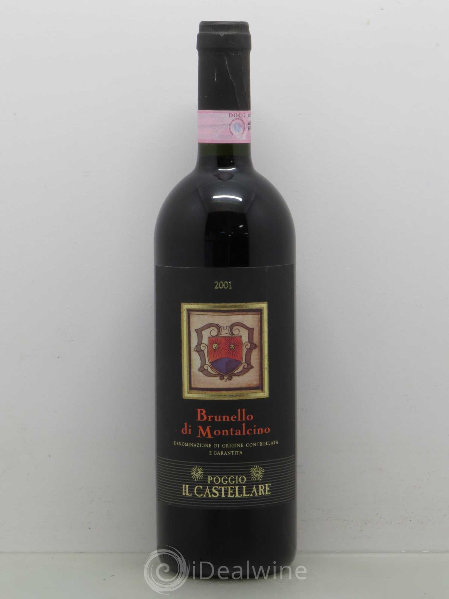 Brunello di Montalcino Poggio II Castellare 2001 - Lot de 1 bouteille - 0