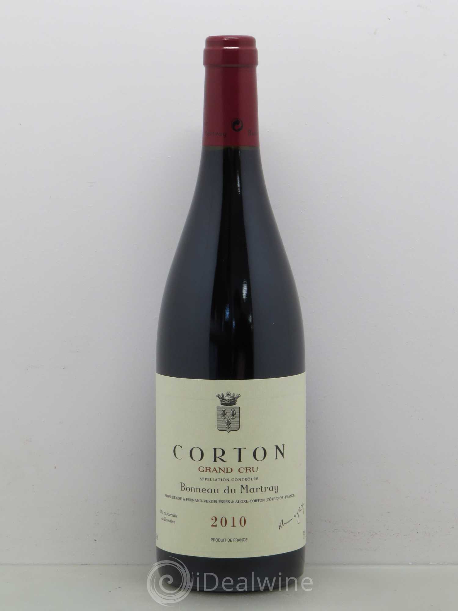 Corton Grand Cru Bonneau du Martray (Domaine) 2010 - Lot de 1 bouteille - 0