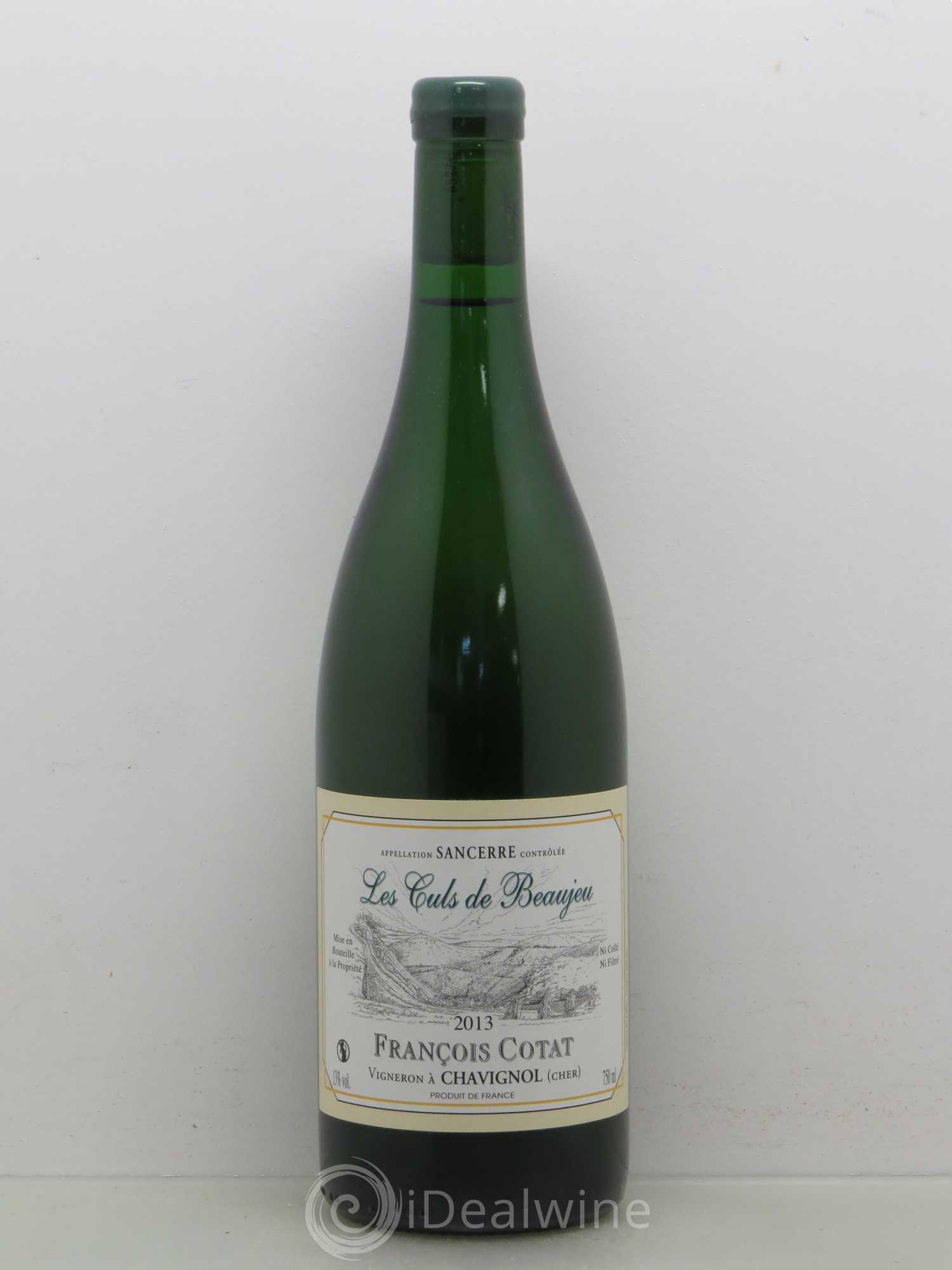 Sancerre Les Culs de Beaujeu François Cotat 2013 - Lot de 1 bouteille - 0