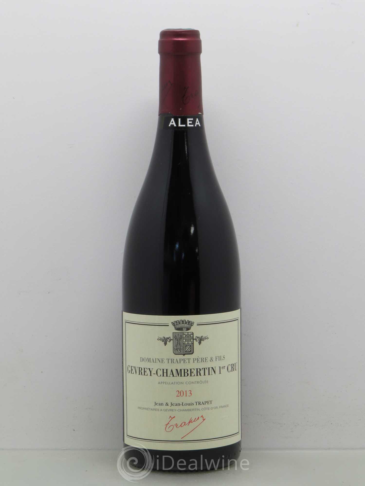 Gevrey-Chambertin 1er Cru Aléa Trapet 2013 - Lot de 1 bouteille - 0