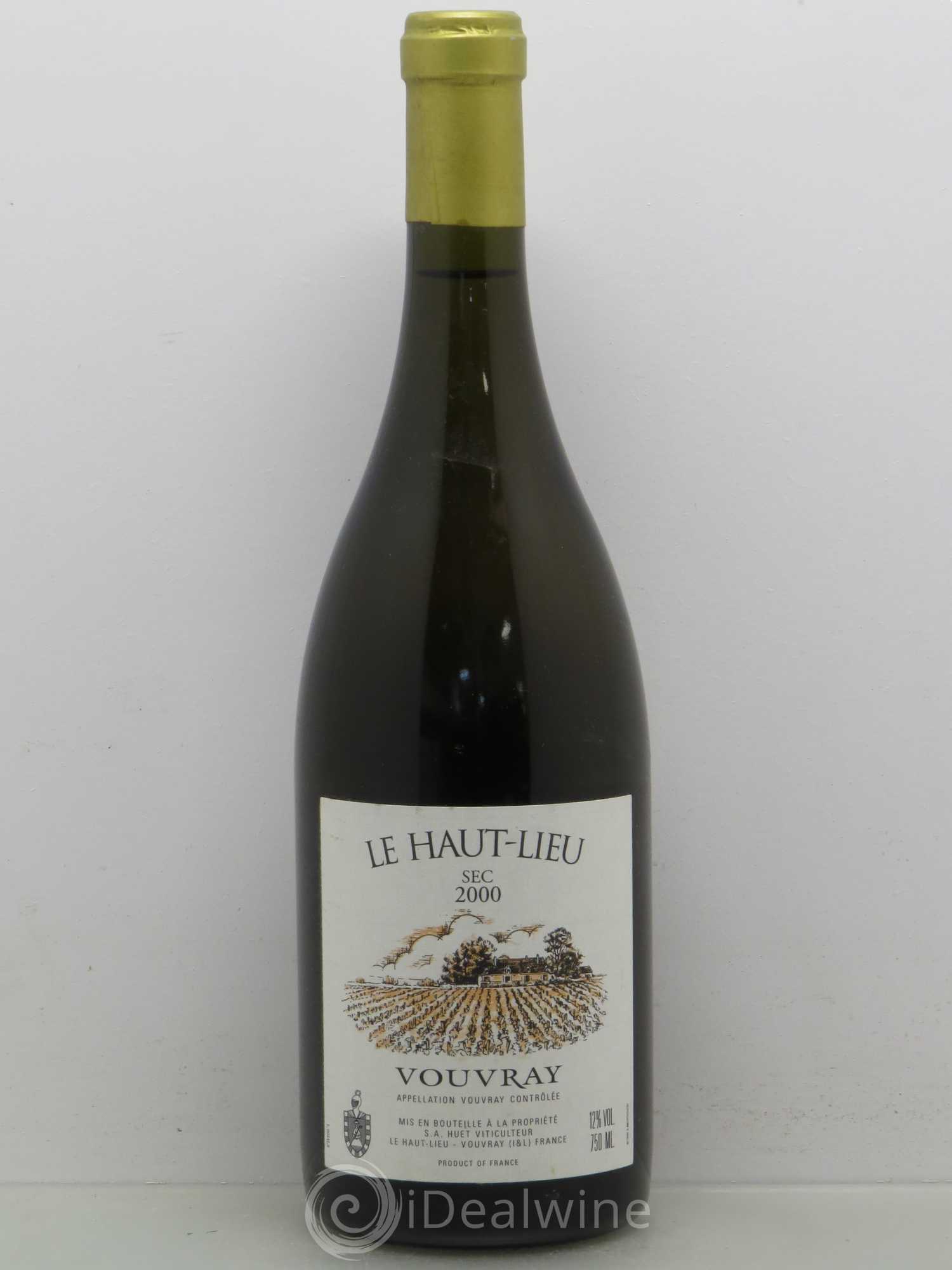 Vouvray Le Haut-Lieu Sec Domaine Huet 2000 - Posten von 1 Flasche - 0
