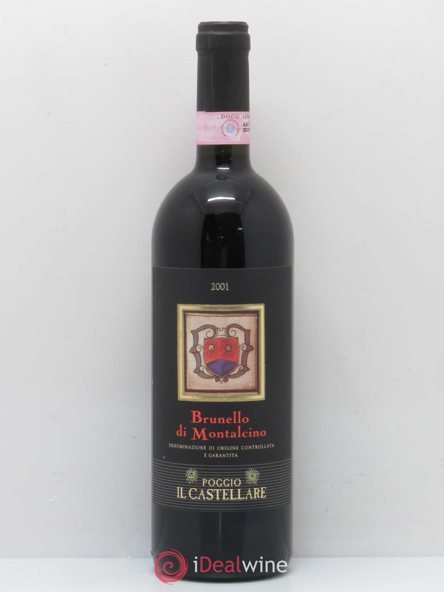 Brunello di Montalcino DOCG Poggio Il Castellare 2001 - Lotto di 1 bottiglia - 0