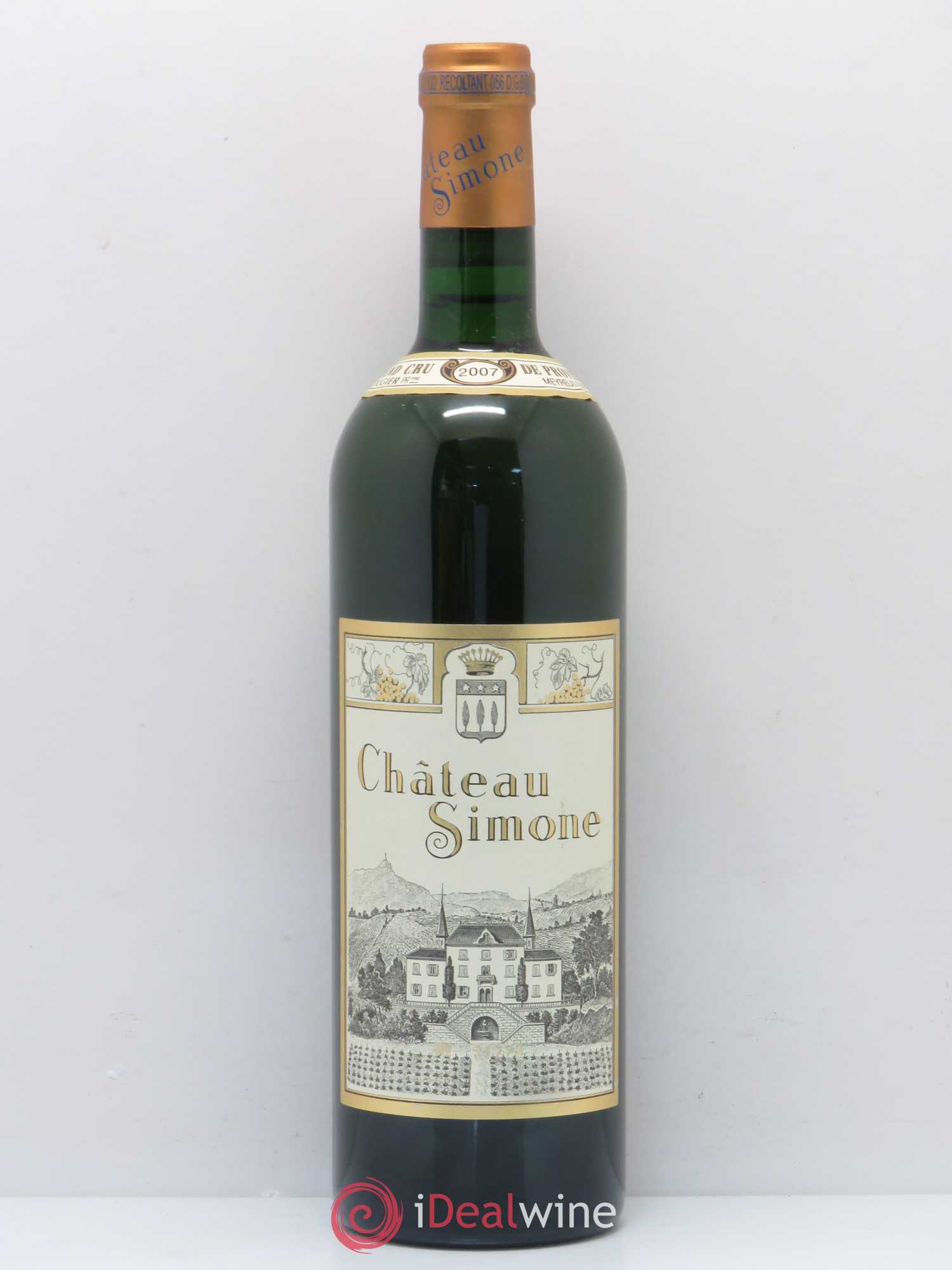 Palette Château Simone Famille Rougier 2007 - Posten von 1 Flasche - 0