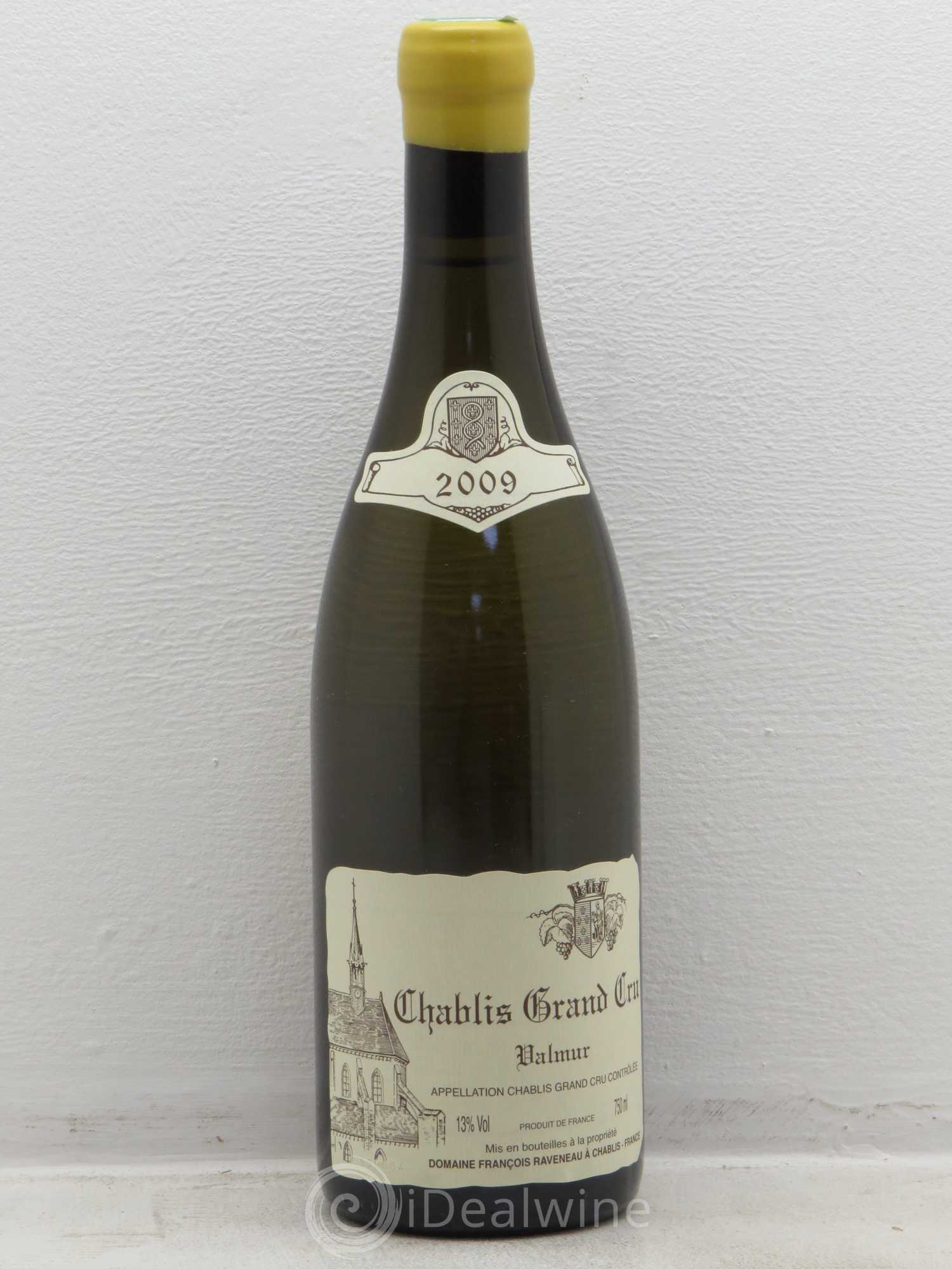 Chablis Grand Cru Valmur Raveneau (Domaine) 2009 - Lot de 1 bouteille - 0