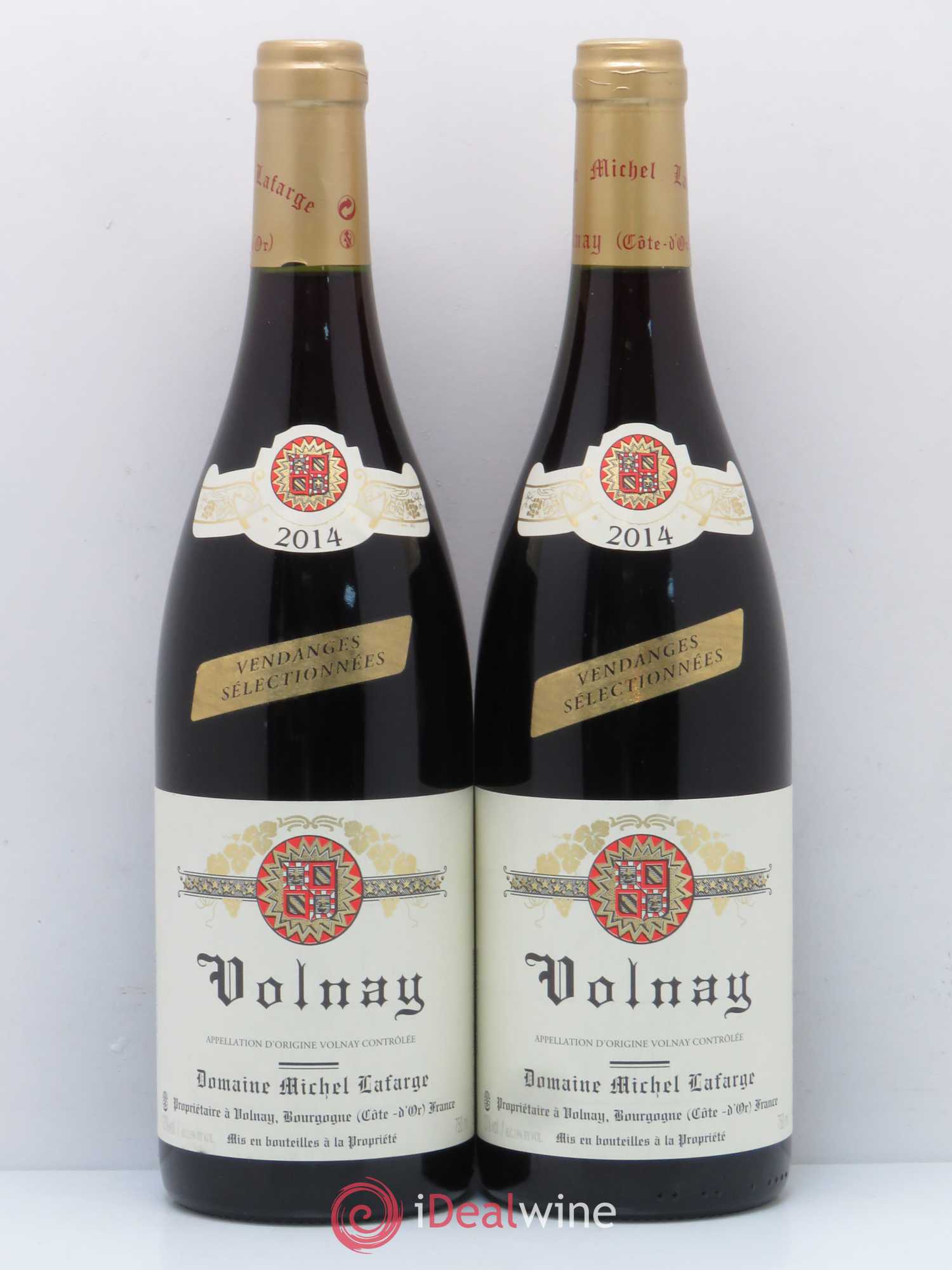 Volnay Vendanges sélectionnées Lafarge (Domaine) 2014 - Lot de 2 bouteilles - 0