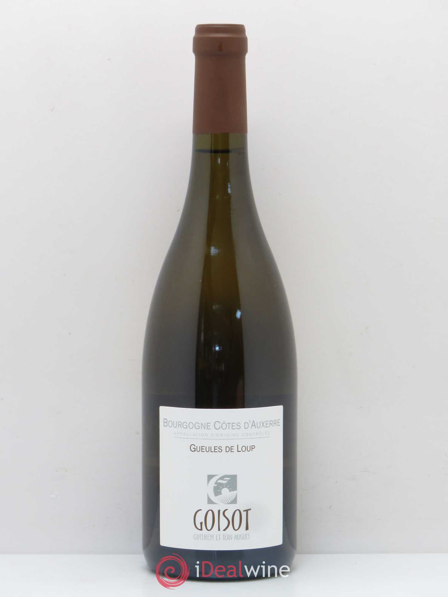 Bourgogne Côtes d'Auxerre Gueules de Loup Goisot 2012 - Lot de 1 bouteille - 0