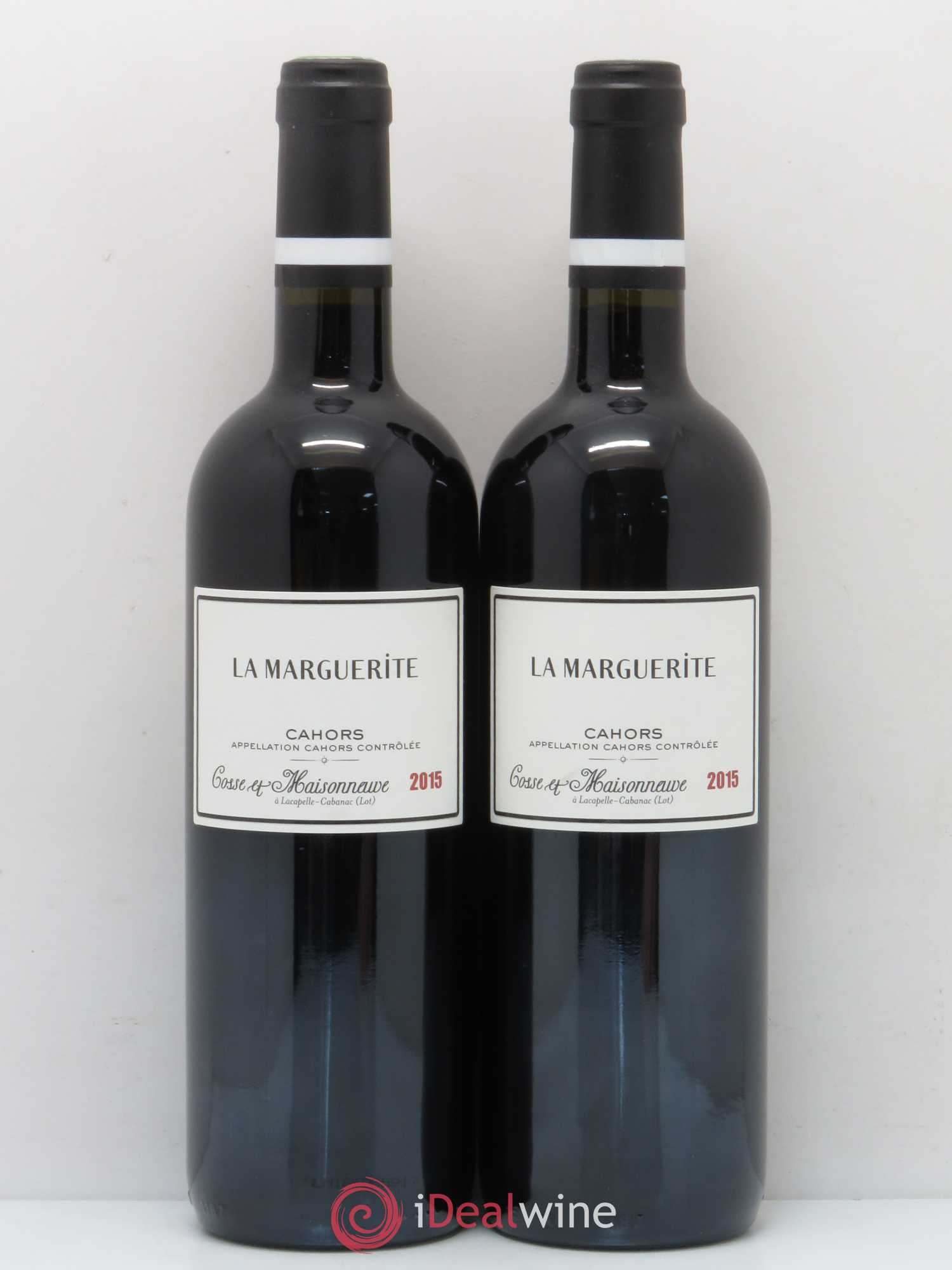 Cahors La Marguerite Cosse-Maisonneuve (Domaine) 2015 - Lot de 2 bouteilles - 0