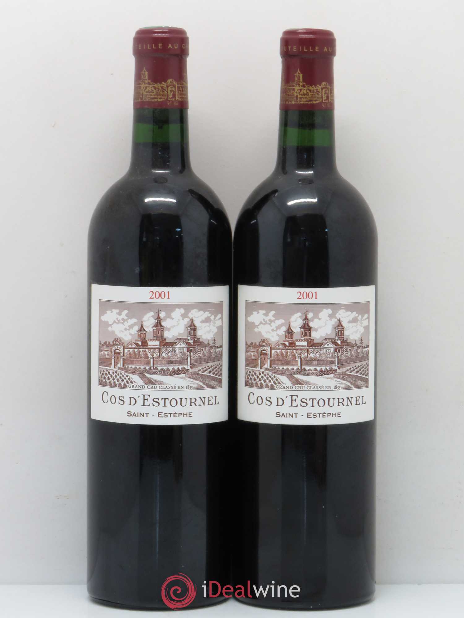 Cos d'Estournel 2ème Grand Cru Classé 2001 - Lot de 2 bouteilles - 0