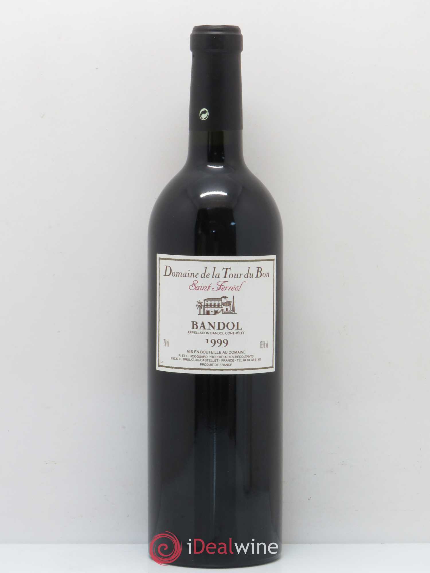 Bandol La Tour du Bon Saint Ferréol Agnès Henry 1999 - Lot de 1 bouteille - 0