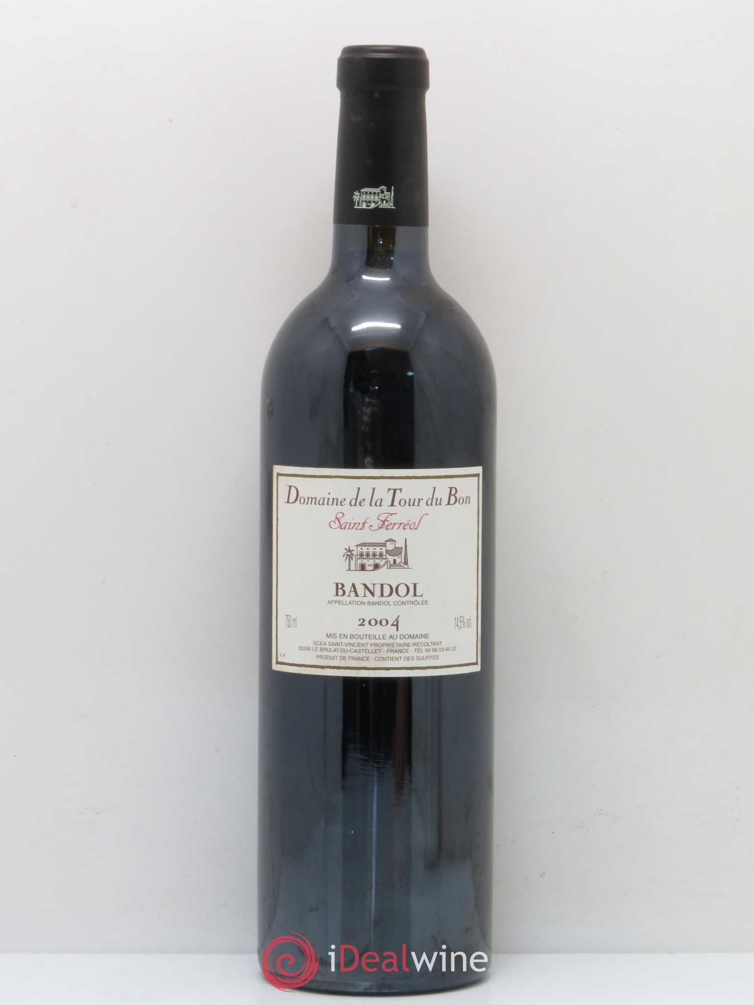 Bandol La Tour du Bon Saint Ferréol Agnès Henry 2004 - Lot de 1 bouteille - 0
