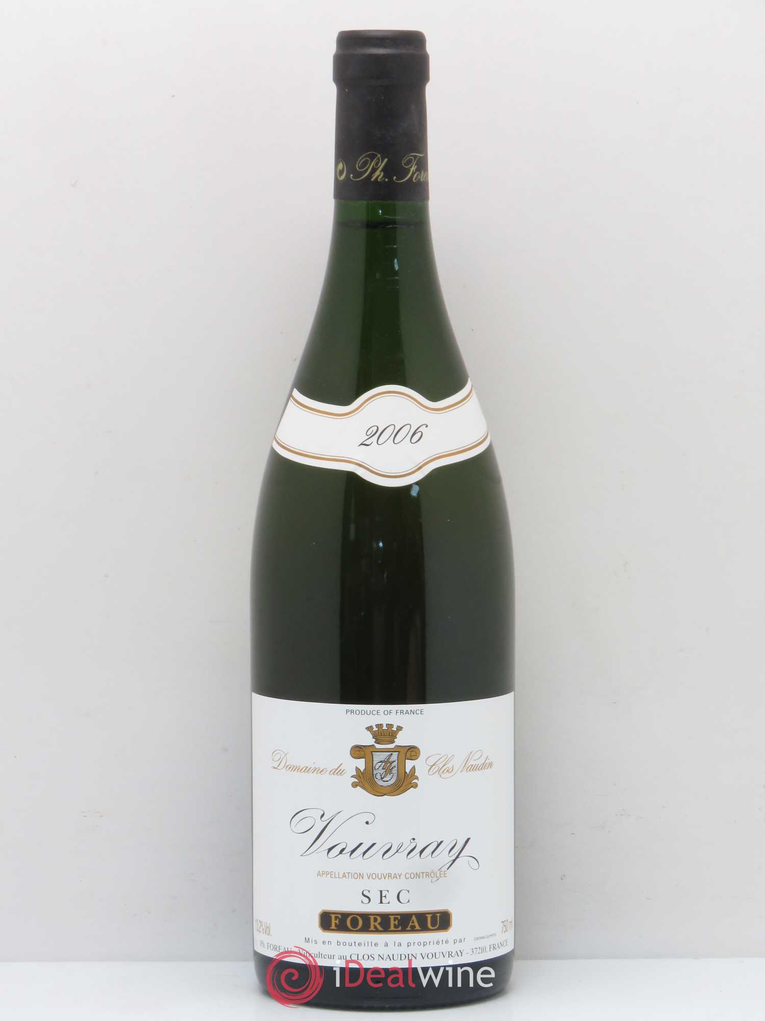 Vouvray Sec Clos Naudin - Philippe Foreau 2006 - Lot de 1 bouteille - 0
