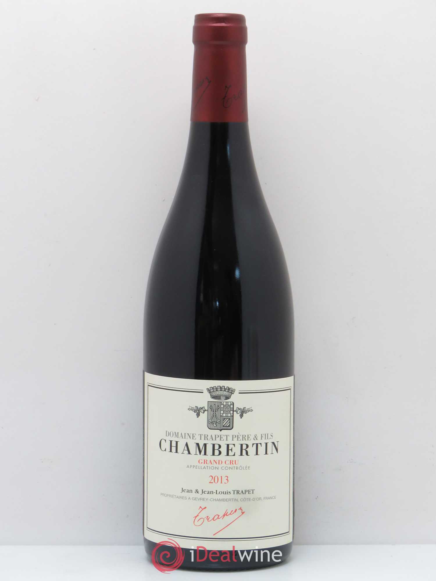 Chambertin Grand Cru Domaine Trapet 2013 - Lot de 1 bouteille - 0