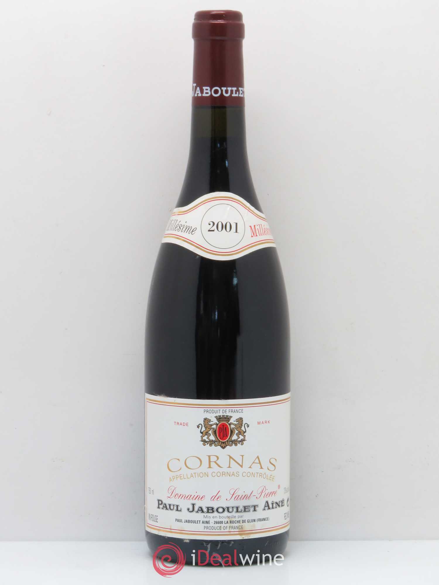 Cornas Paul Jaboulet Ainé Domaine de Saint Pierre 2001 - Posten von 1 Flasche - 0