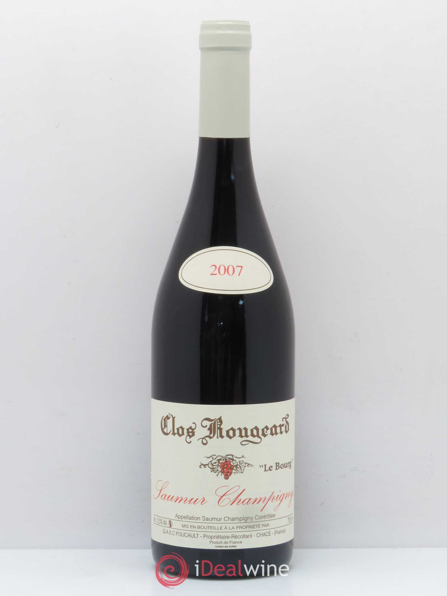 Saumur-Champigny Le Bourg Clos Rougeard 2007 - Lot de 1 bouteille - 0