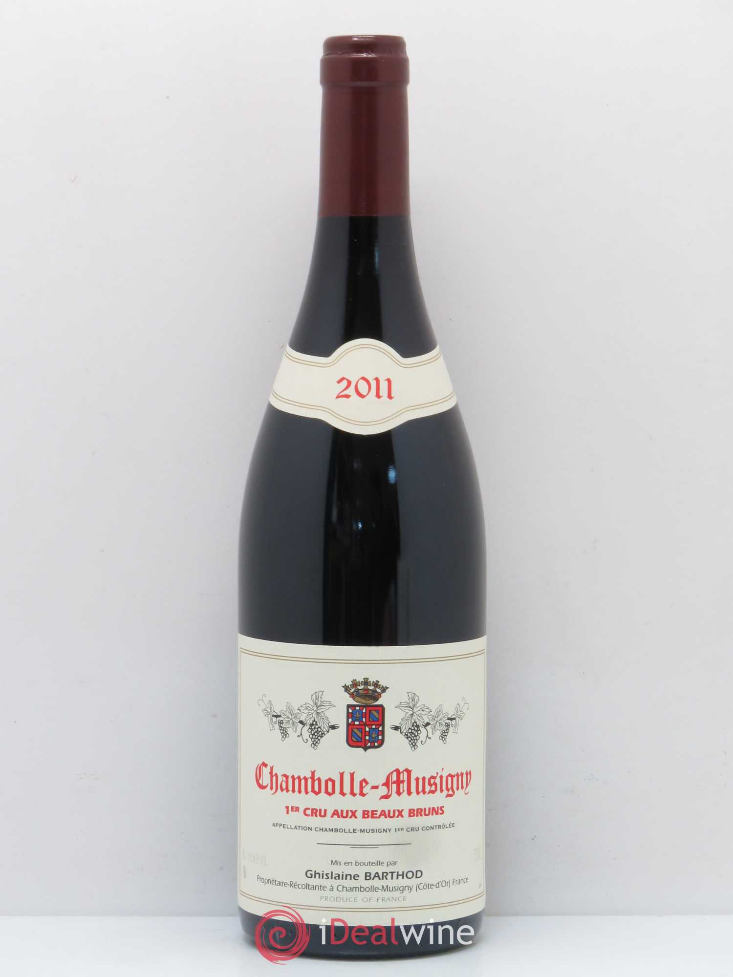 Chambolle-Musigny 1er Cru Aux Beaux Bruns Ghislaine Barthod 2011 - Lot de 1 bouteille - 0