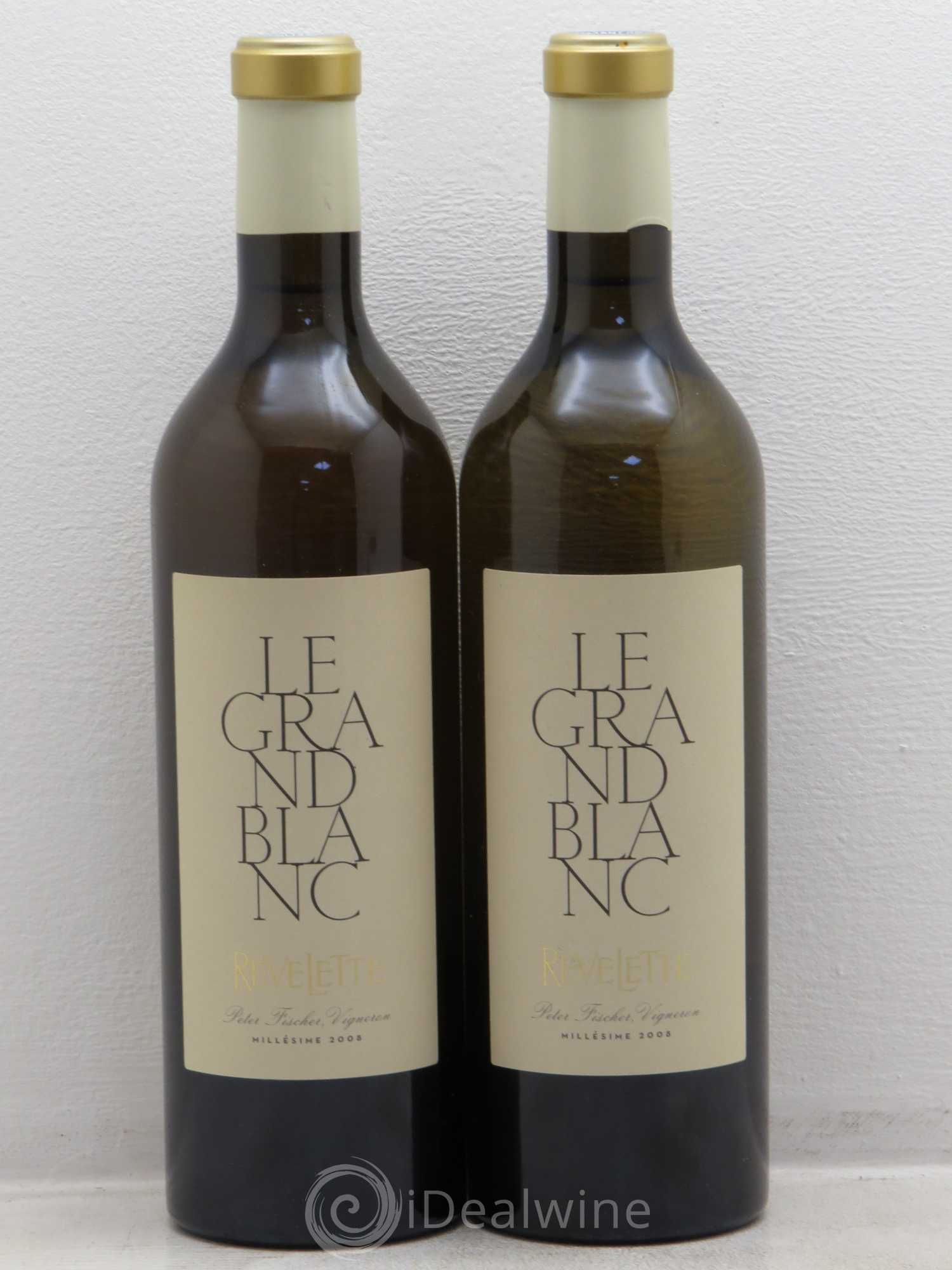 Méditerranée Château Revelette Le Grand Blanc Sandra & Peter Fischer 2008 - Lot de 2 bouteilles - 0