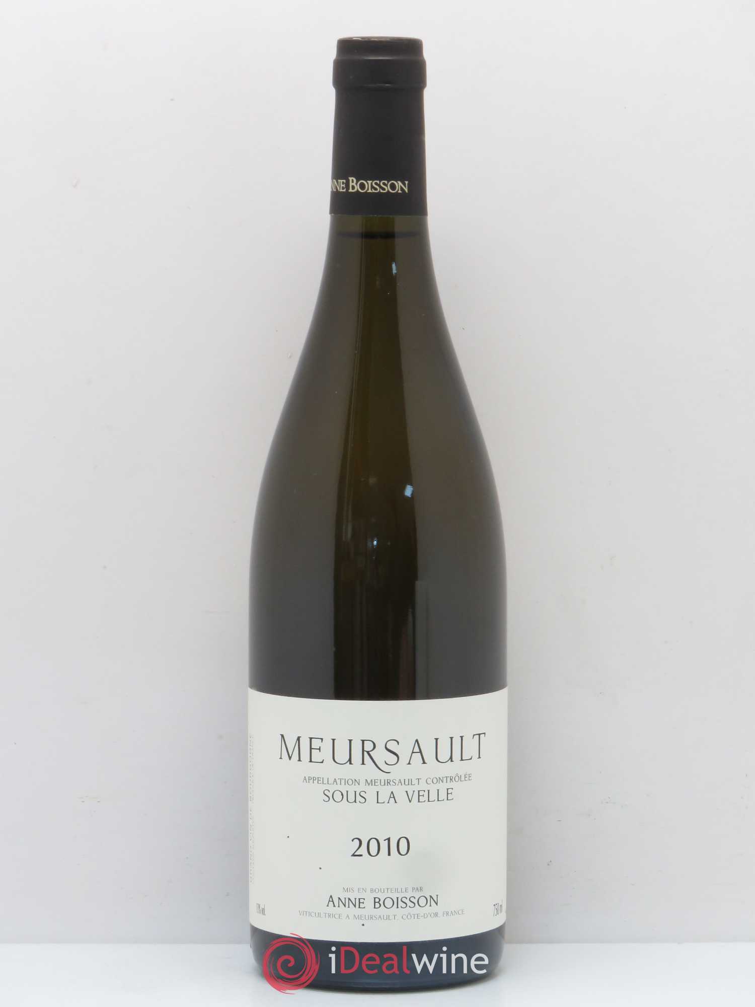 Meursault Sous la Velle Anne Boisson 2010 - Posten von 1 Flasche - 0
