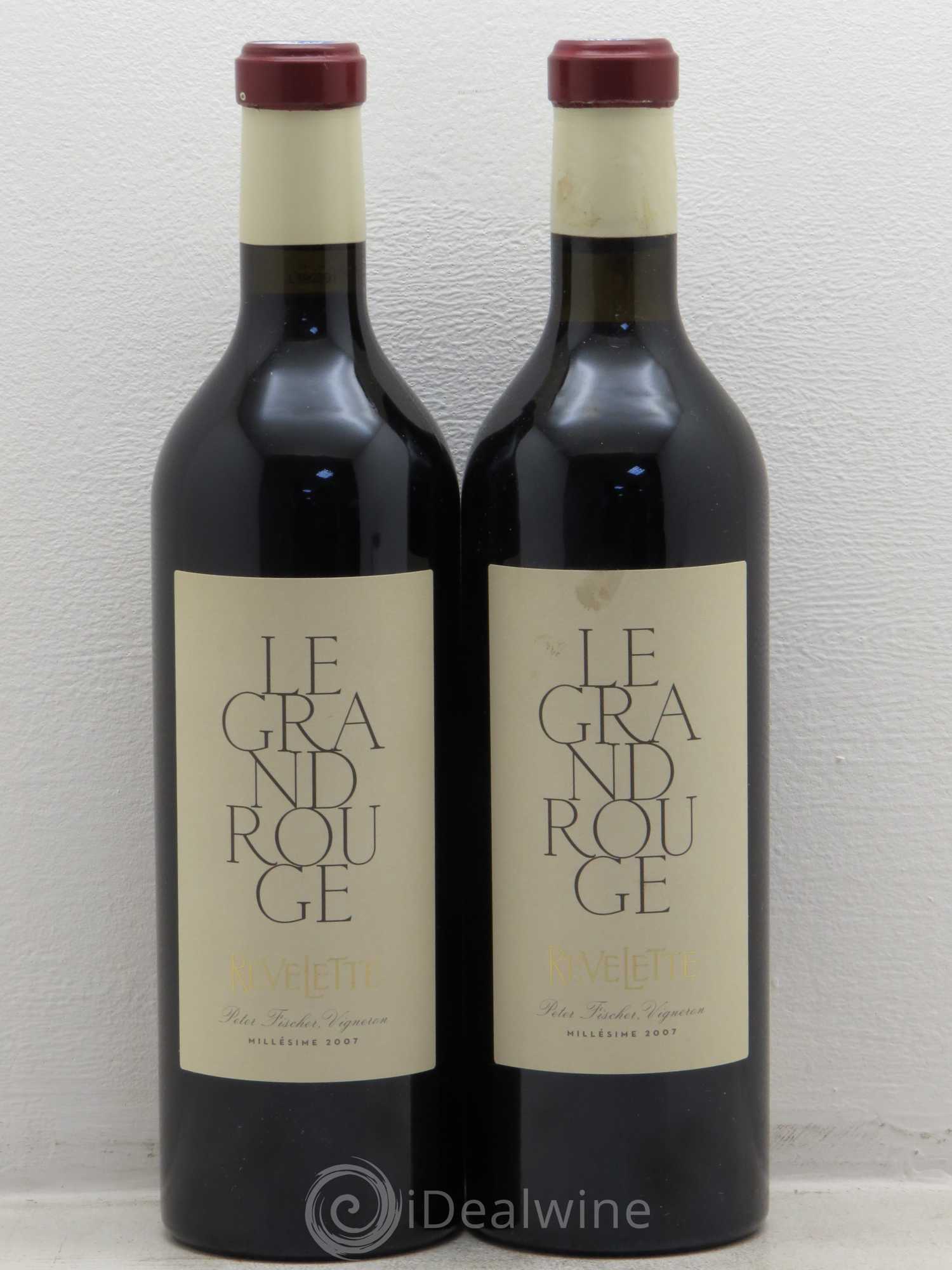 Méditerranée Château Revelette Le Grand Rouge Sandra & Peter Fischer 2007 - Lot de 2 bouteilles - 0