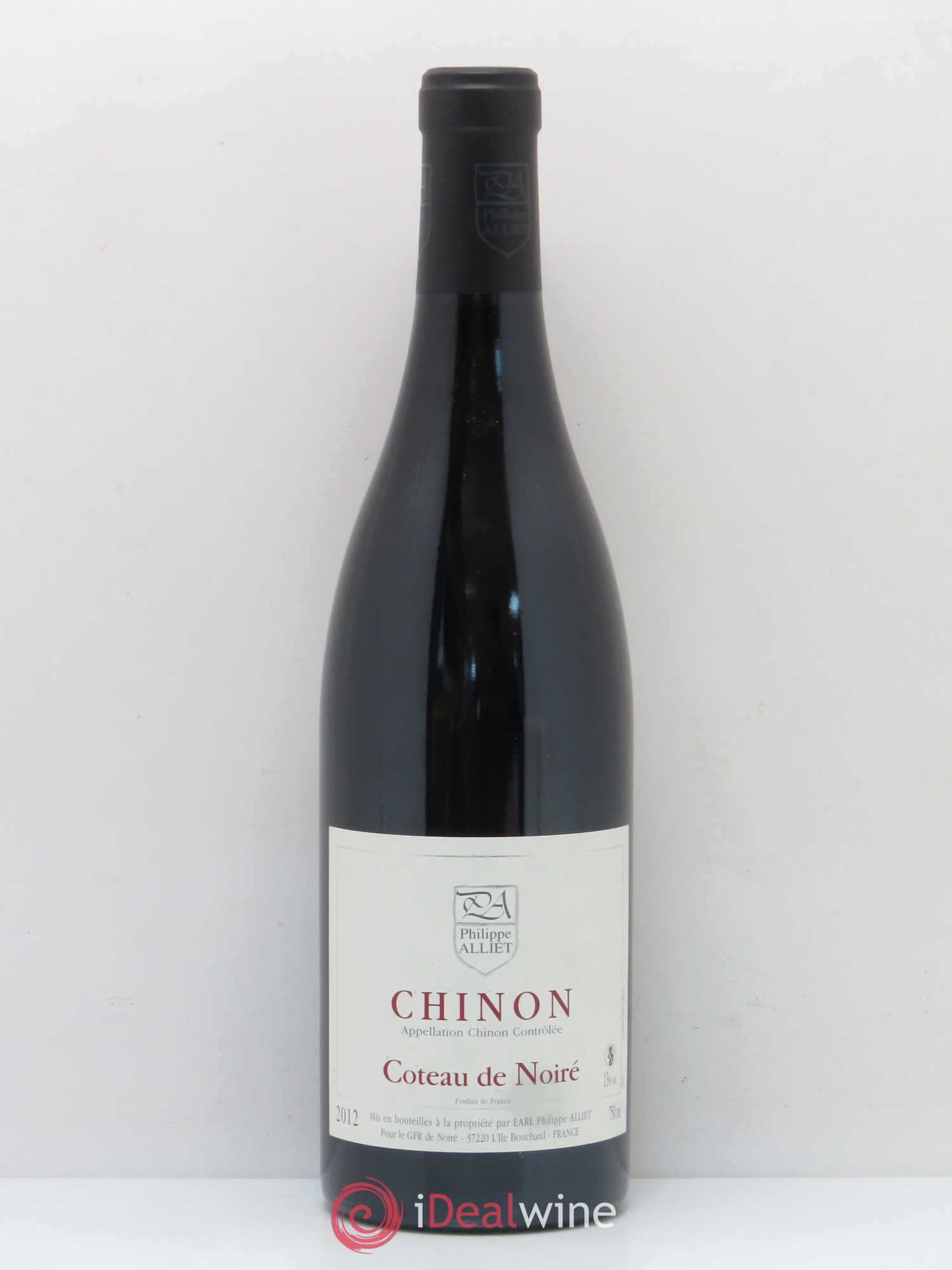 Chinon Coteau de Noiré Philippe Alliet 2012 - Lot de 1 bouteille - 0