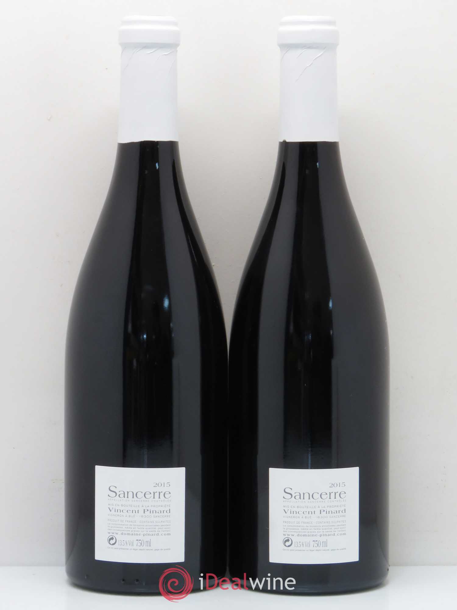 Sancerre Vendanges Entières Vincent Pinard 2015 - Lot de 2 bouteilles - 1