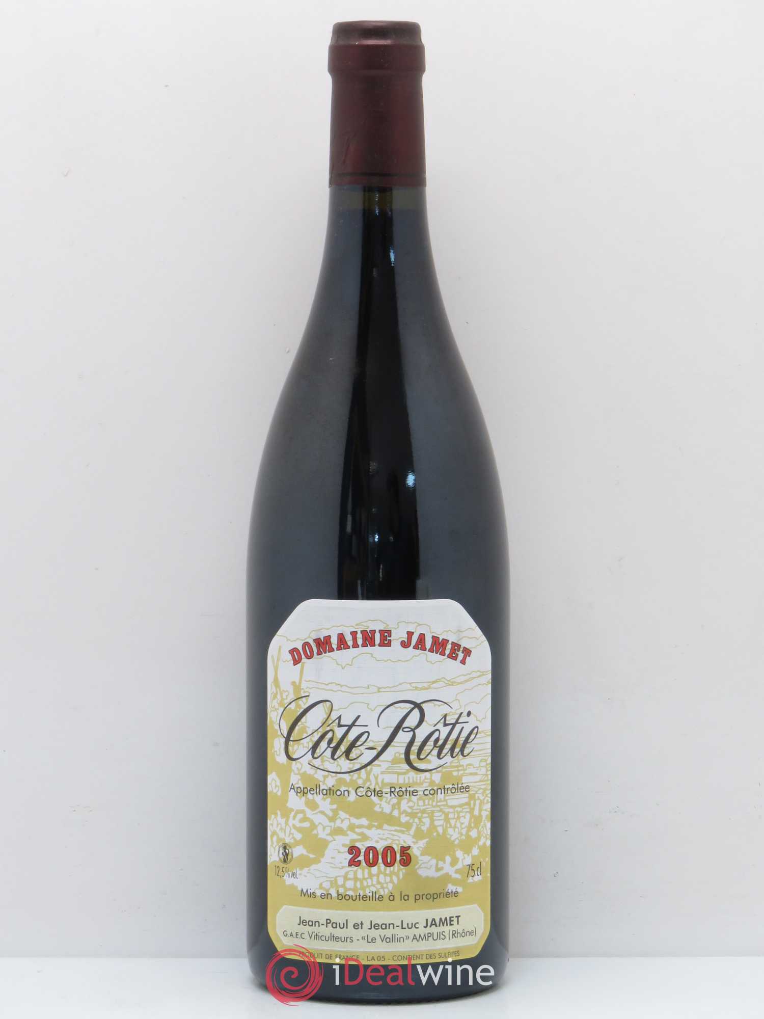 Côte-Rôtie Jamet (Domaine) 2005 - Lot de 1 bouteille - 0