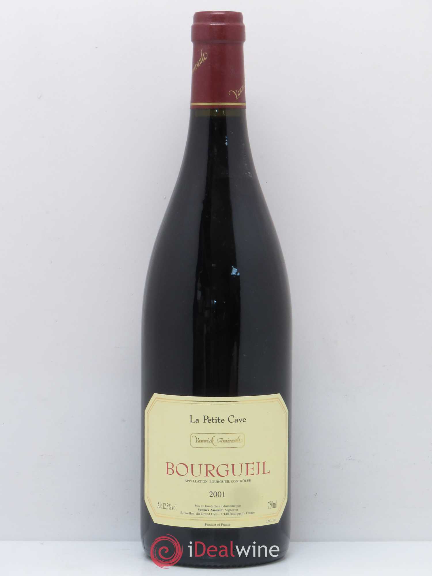Bourgueil Petite cave Yannick Amirault (Domaine) 2001 - Lot de 1 bouteille - 0