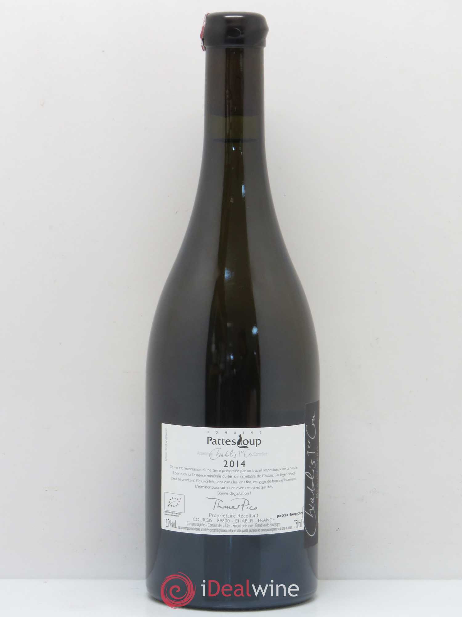 Chablis 1er Cru Beauregard Thomas Picco 2014 - Posten von 1 Flasche - 1