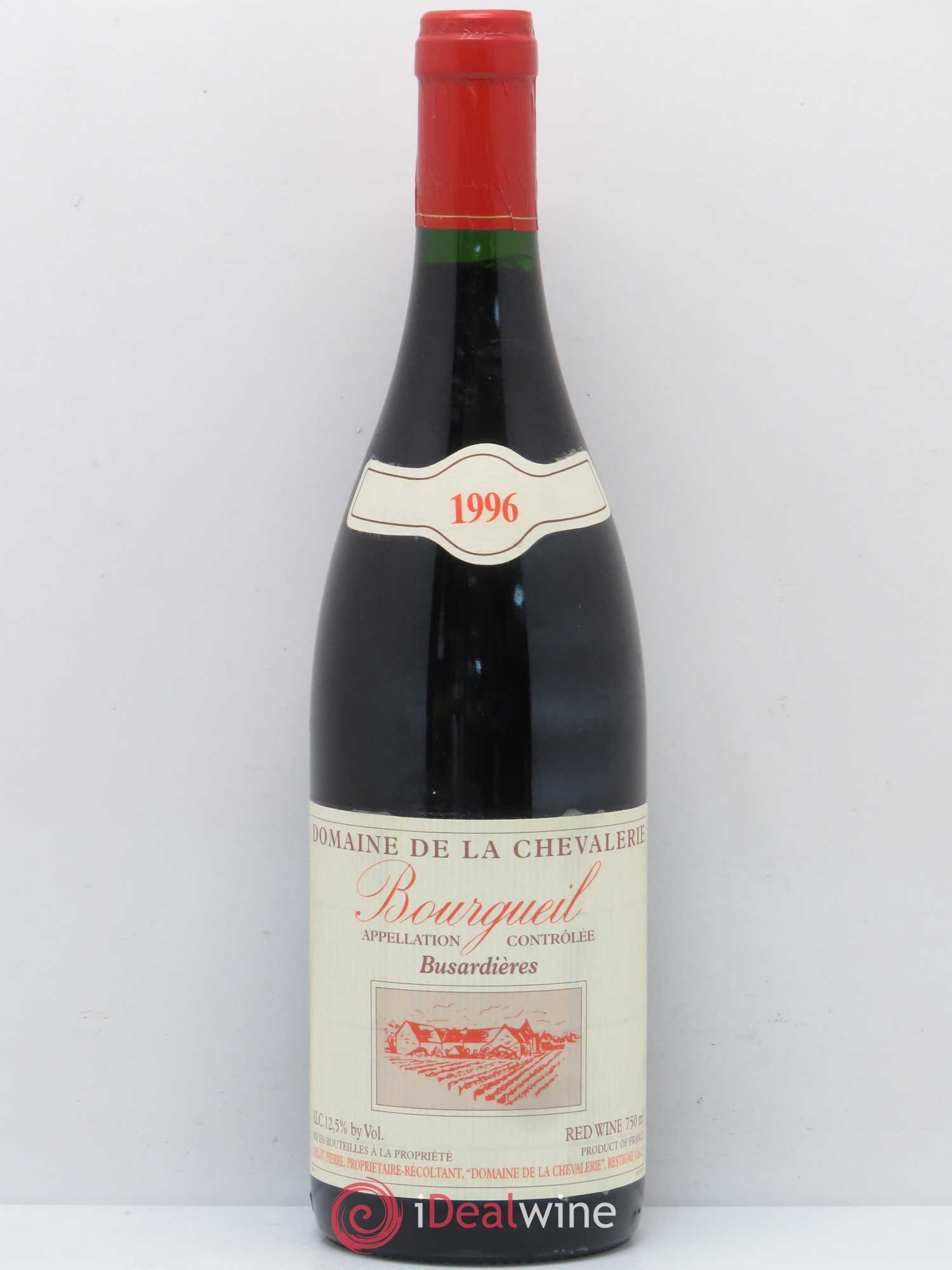 Bourgueil Busardières Domaine de la Chevalerie 1996 - Lot de 1 bouteille - 0