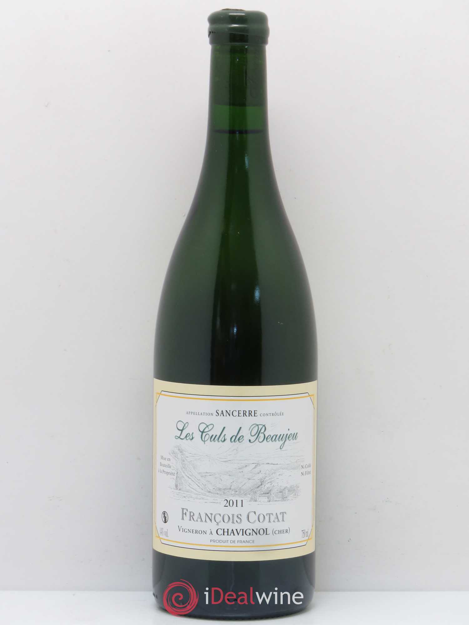 Sancerre Les Culs de Beaujeu François Cotat 2011 - Lot de 1 bouteille - 0