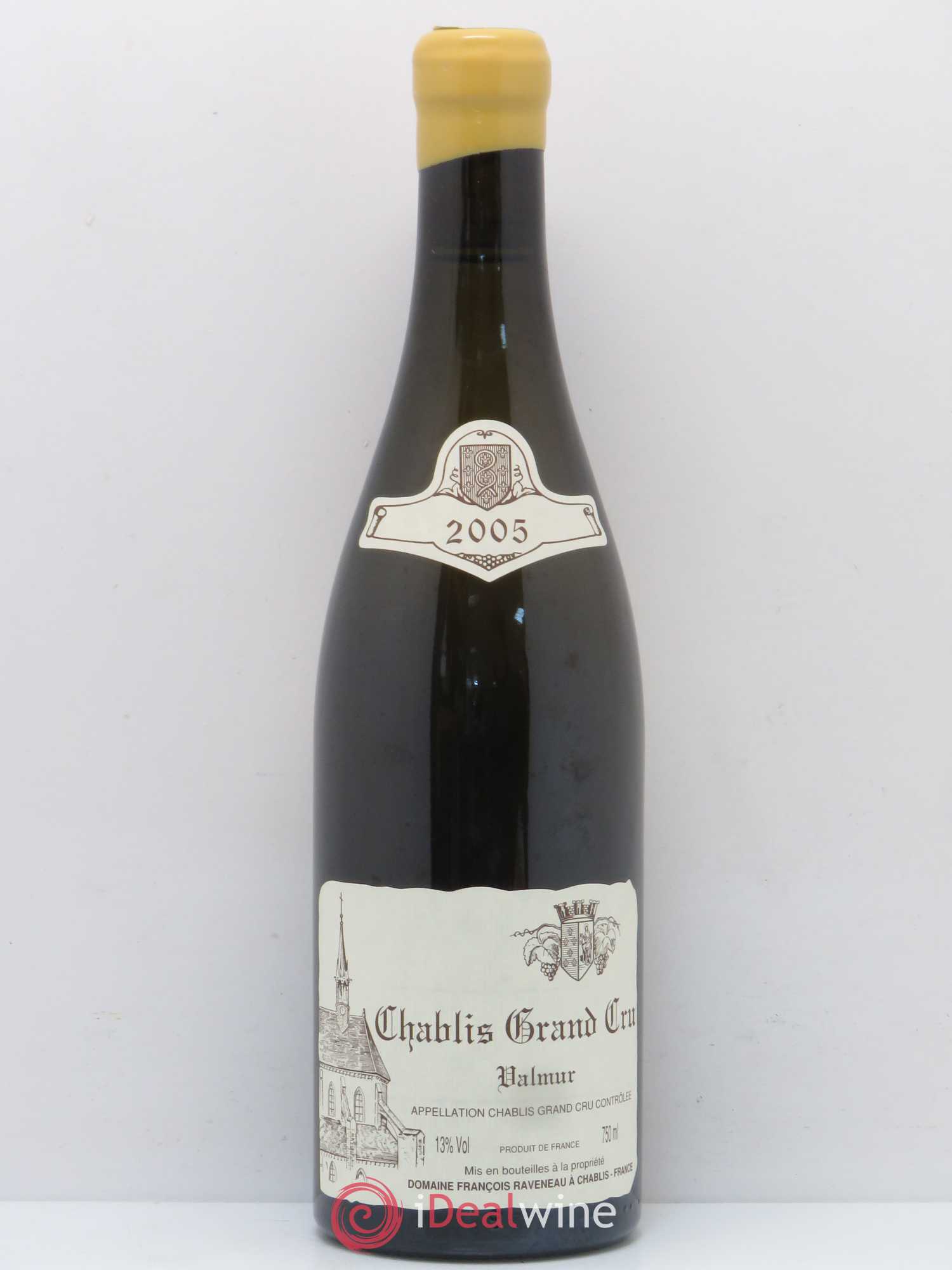 Chablis Grand Cru Valmur Raveneau (Domaine) 2005 - Lot de 1 bouteille - 0