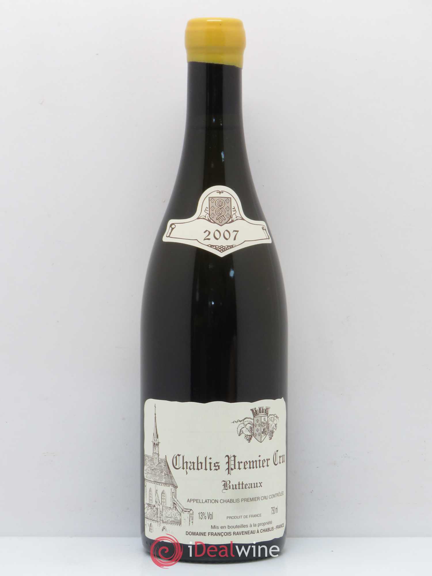 Chablis 1er Cru Butteaux Raveneau (Domaine) 2007 - Lot de 1 bouteille - 0