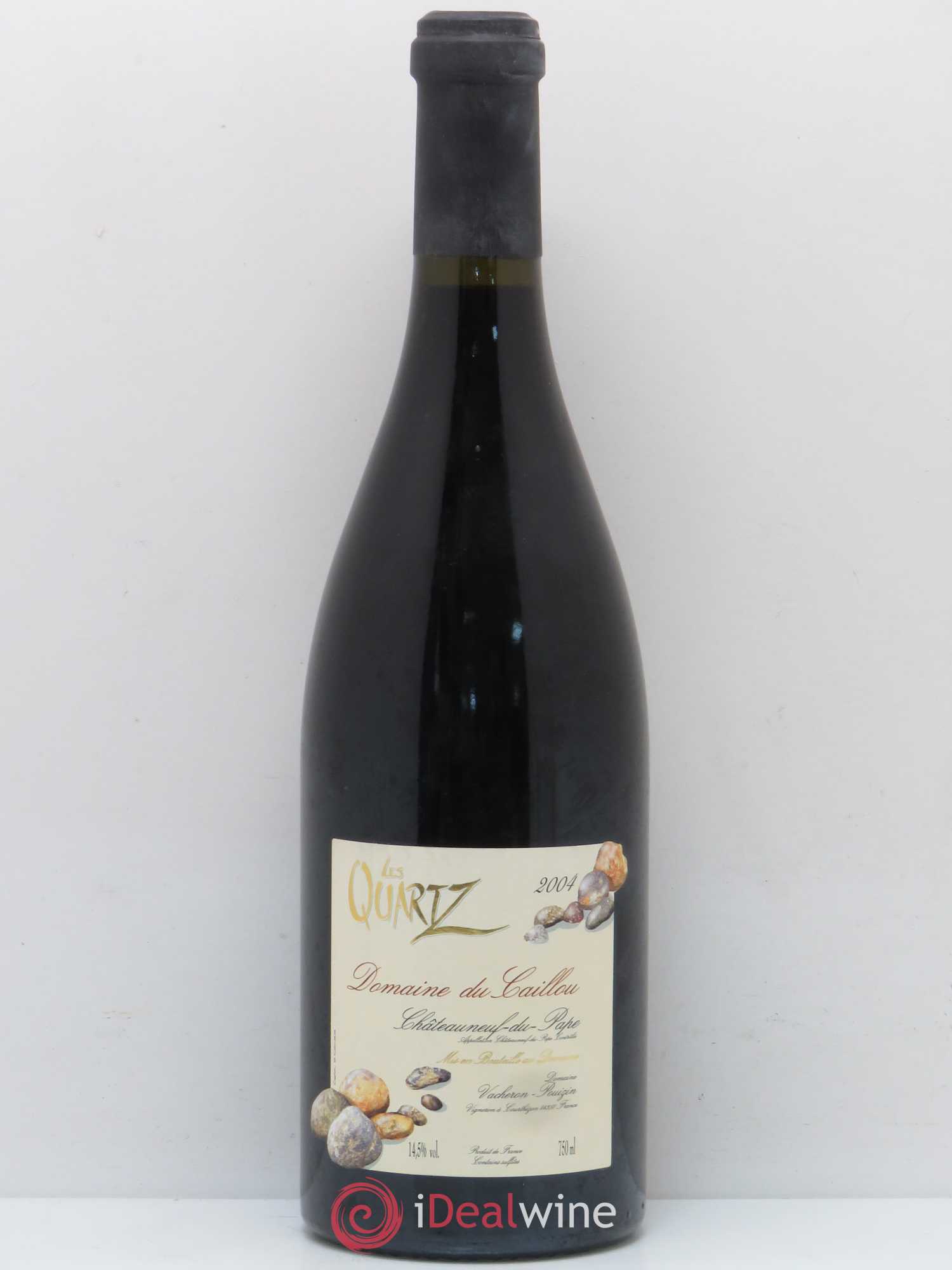 Châteauneuf-du-Pape Les Quartz Clos du Caillou 2004 - Lot de 1 bouteille - 0