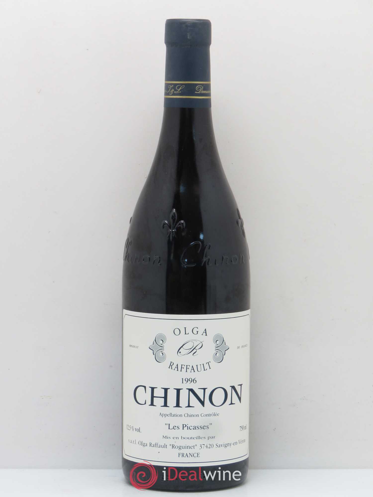 Chinon Les Picasses Olga Raffault 1996 - Lot de 1 bouteille - 0