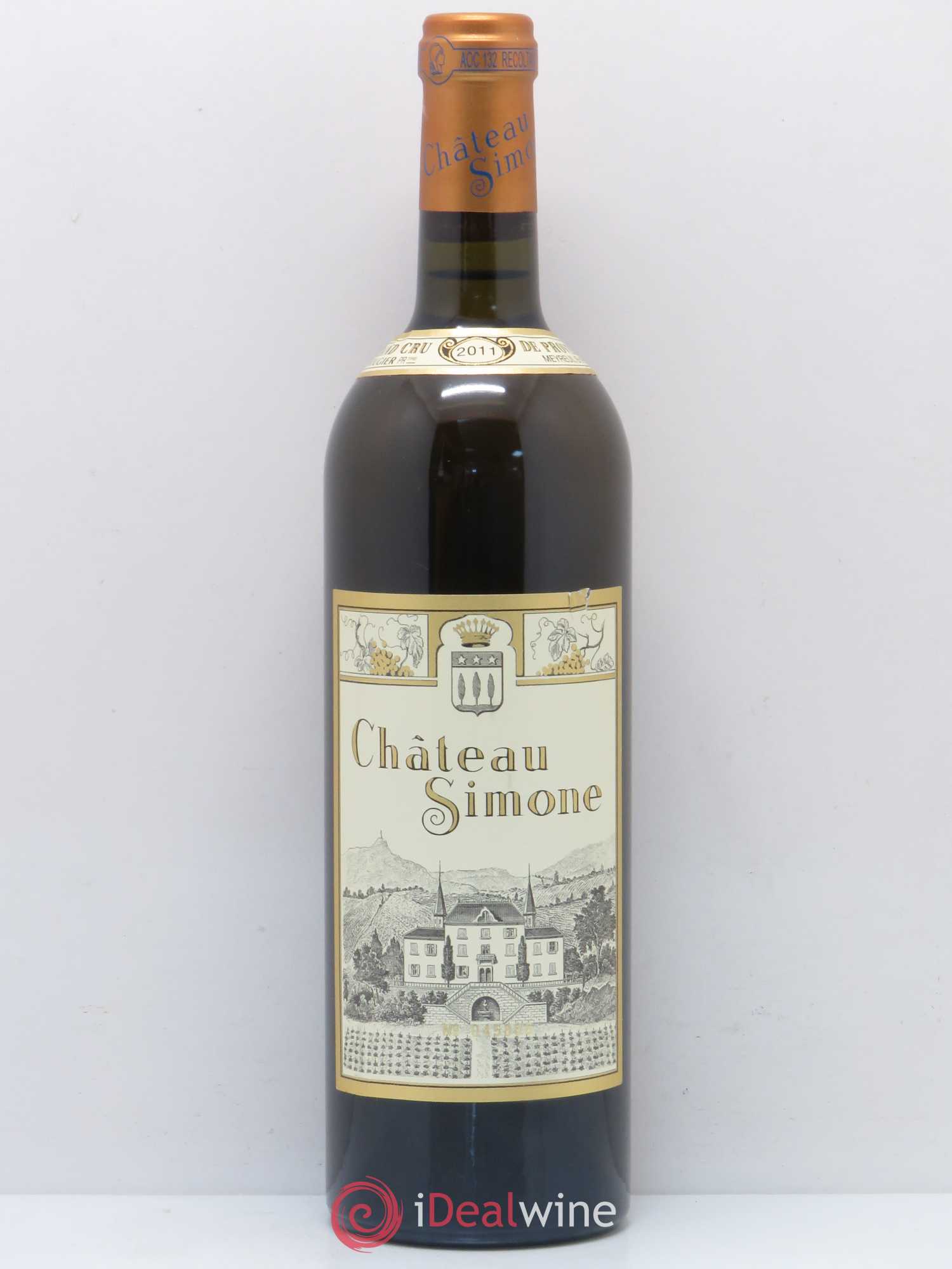 Palette Château Simone Famille Rougier 2011 - Posten von 1 Flasche - 0