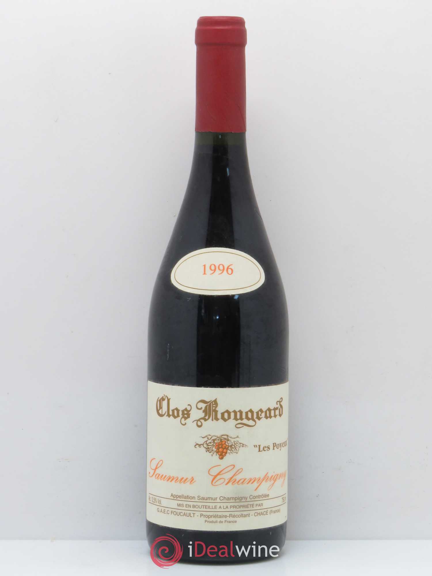 Saumur-Champigny Les Poyeux Clos Rougeard 1996 - Lot de 1 bouteille - 0