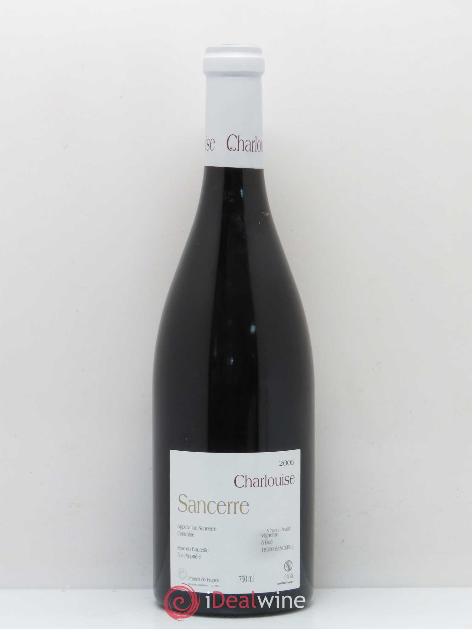 Sancerre Charlouise Vincent Pinard 2005 - Lot de 1 bouteille - 0