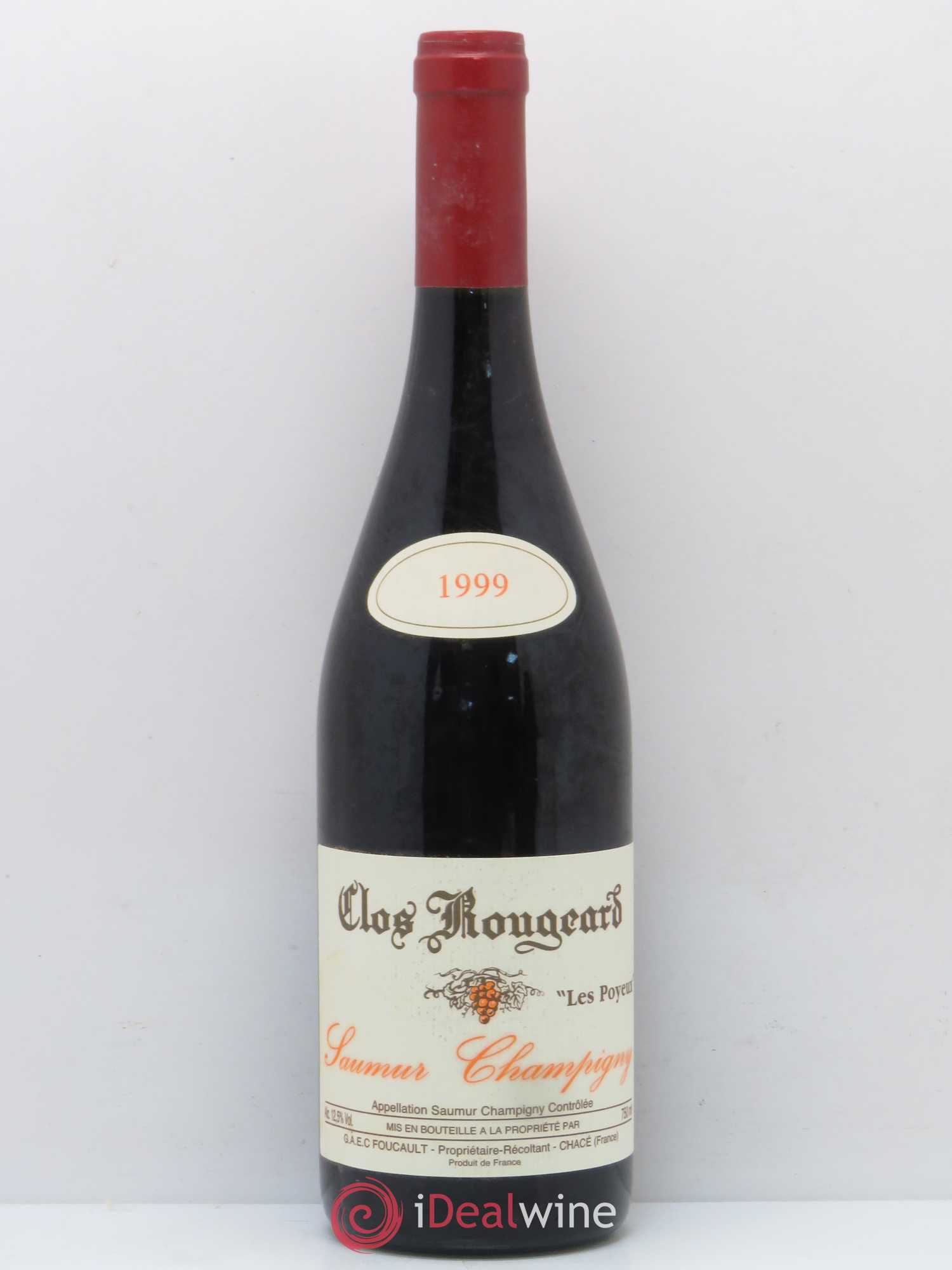 Saumur-Champigny Les Poyeux Clos Rougeard 1999 - Lot de 1 bouteille - 0