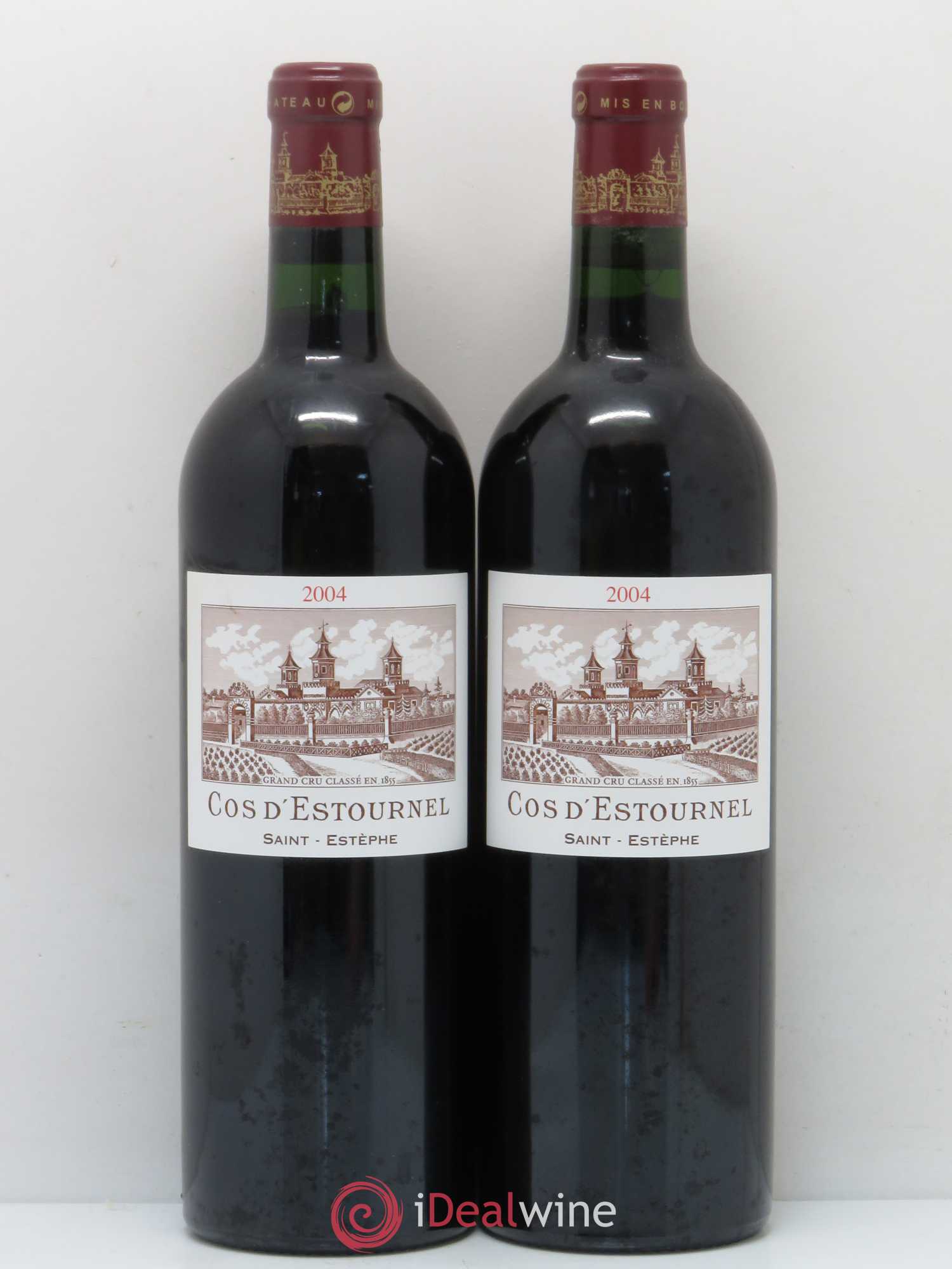 Cos d'Estournel 2ème Grand Cru Classé 2004 - Lot de 2 bouteilles - 0