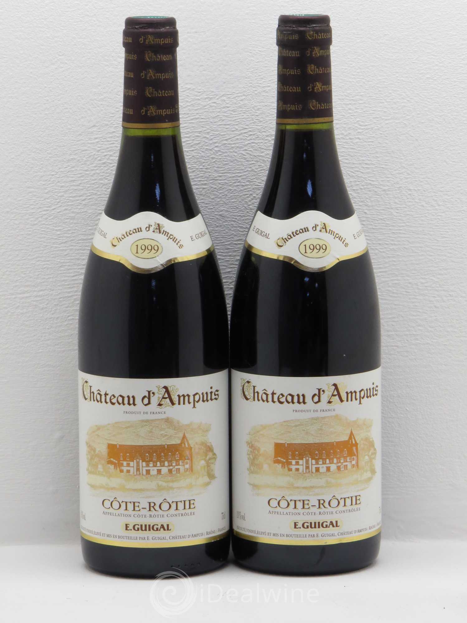 Côte-Rôtie Château d'Ampuis Guigal 1999 - Lot de 2 bouteilles - 0