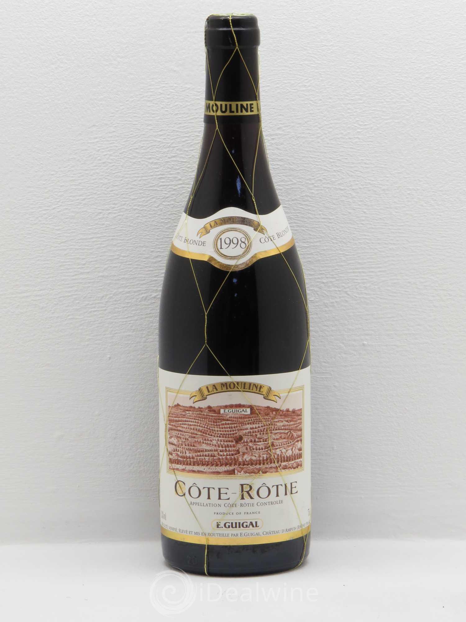 Côte-Rôtie La Mouline Guigal 1998 - Lot de 1 bouteille - 0