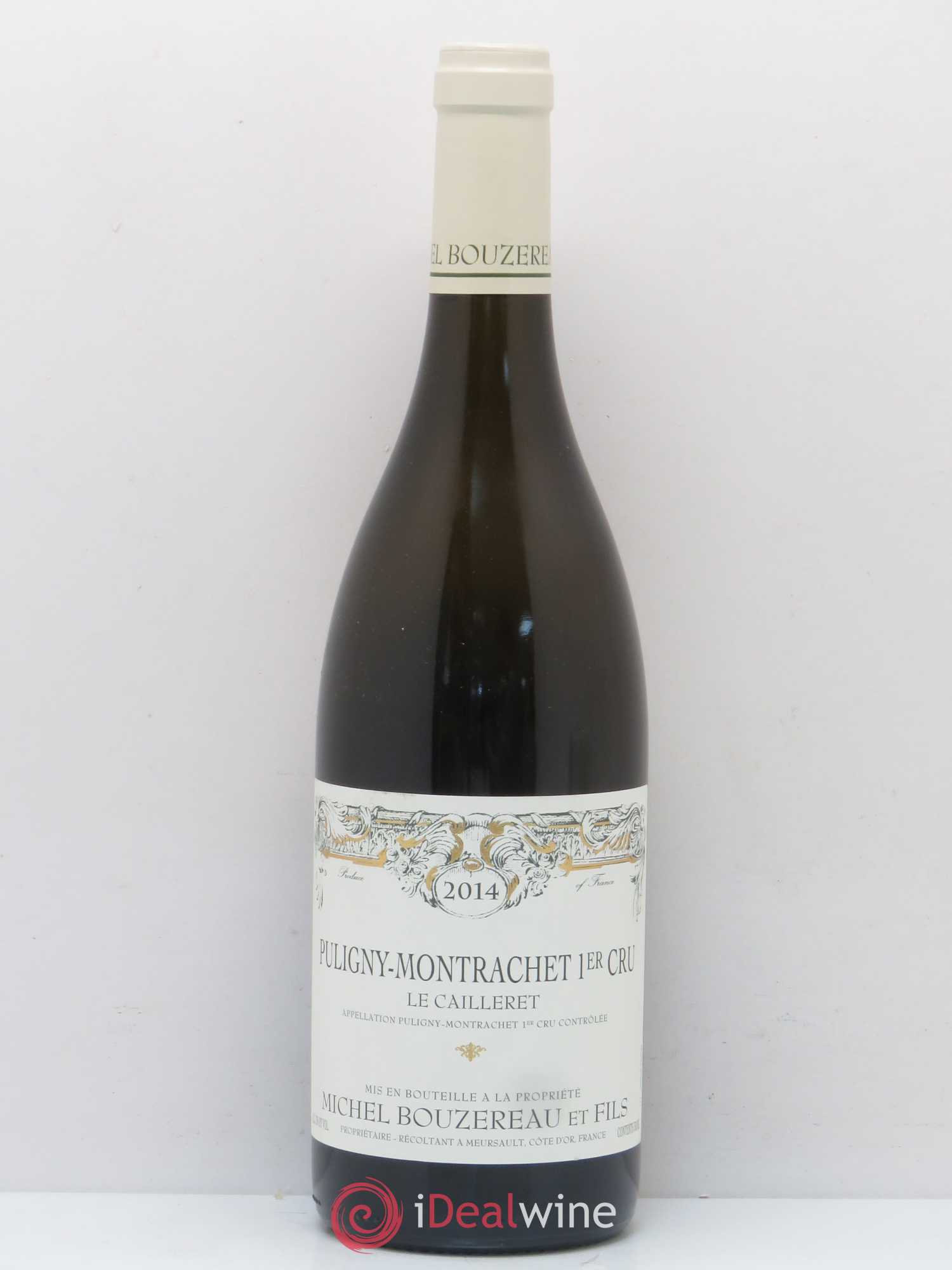 Puligny-Montrachet 1er Cru Le Cailleret Michel Bouzereau et Fils (Domaine) 2014 - Lot de 1 bouteille - 0