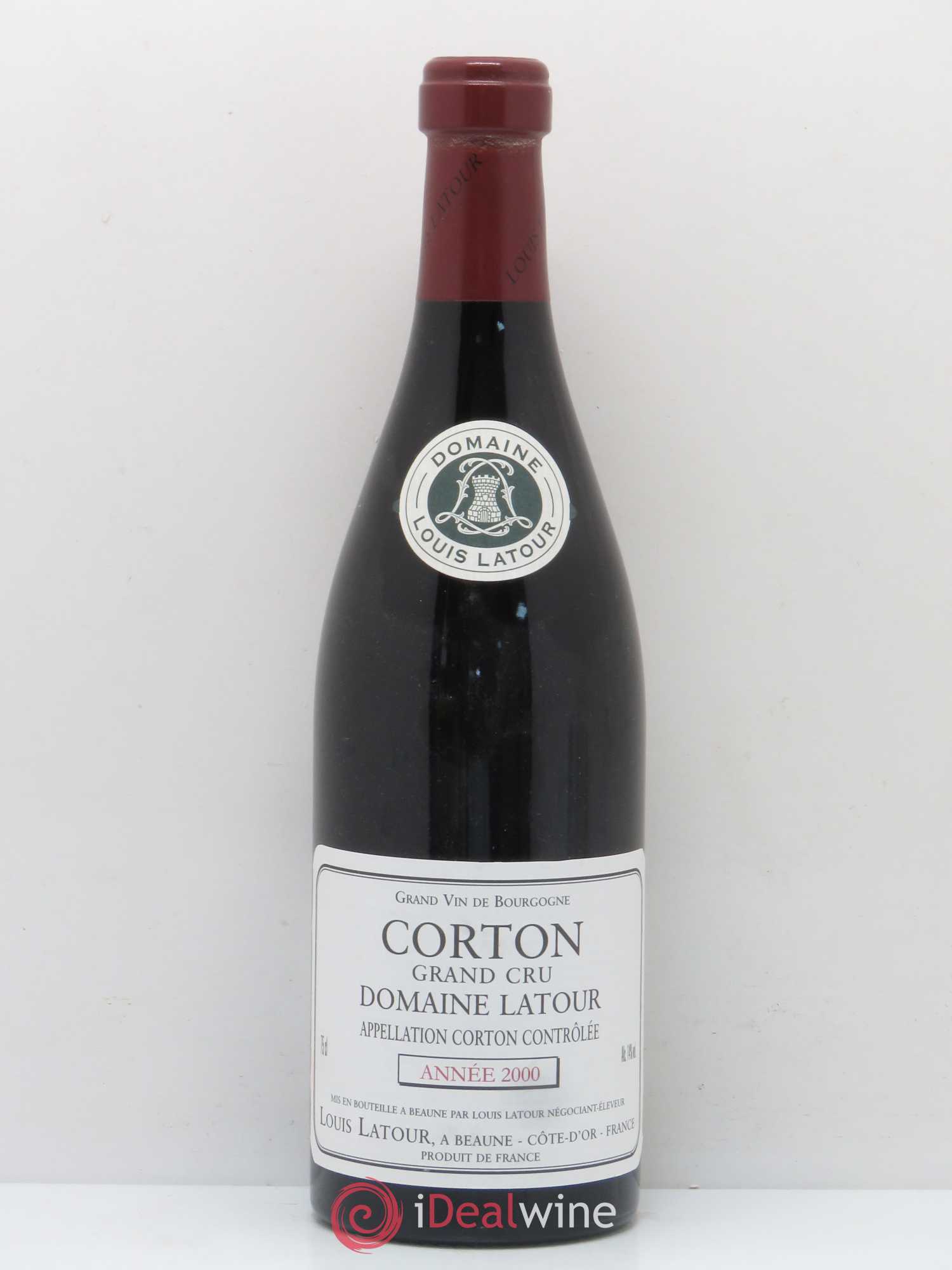 Corton Grand Cru Louis Latour 2000 - Lot de 1 bouteille - 0