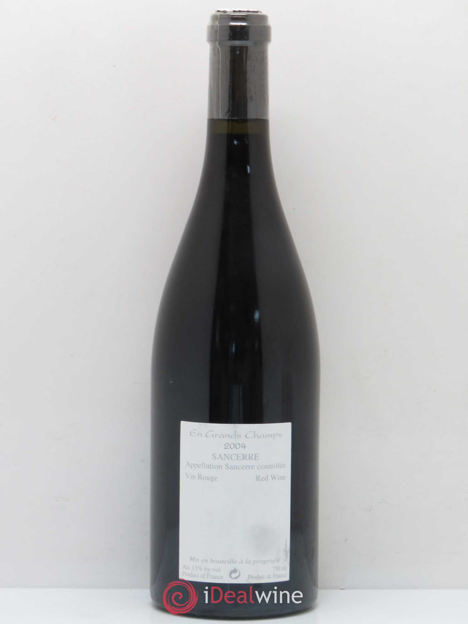 Sancerre En Grands Champs Alphonse Mellot 2004 - Lot de 1 bouteille - 1