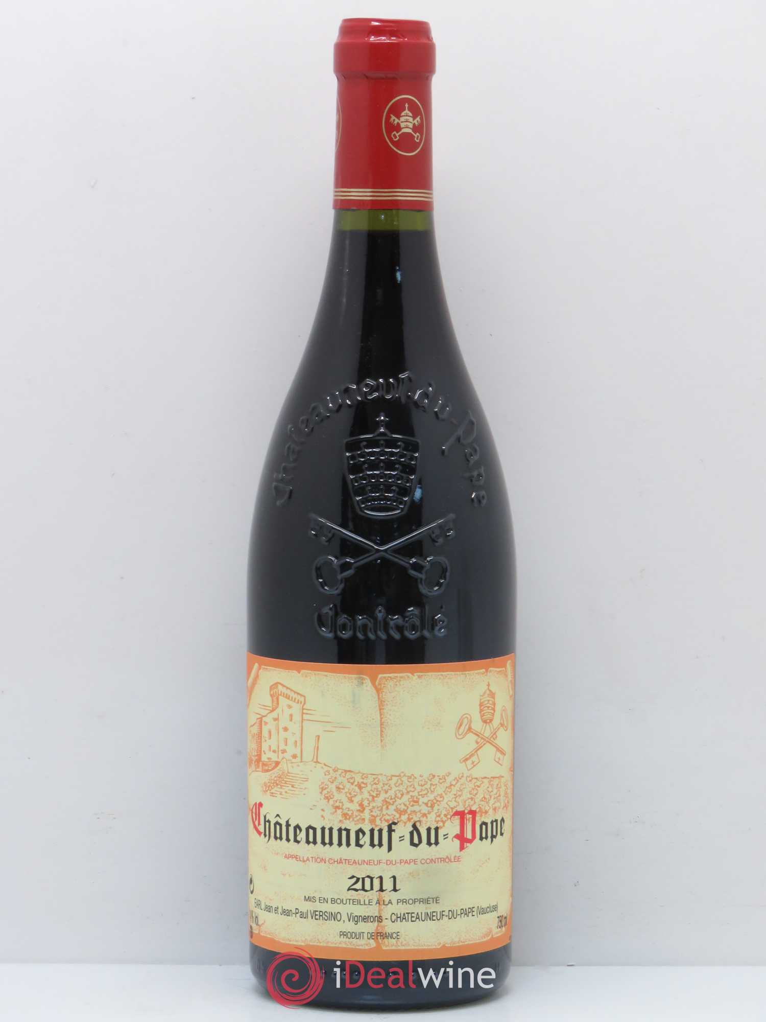 Châteauneuf-du-Pape Domaine Bois de Boursan (Domaine) Jean et Jean-Paul Versino 2011 - Lot de 1 bouteille - 0