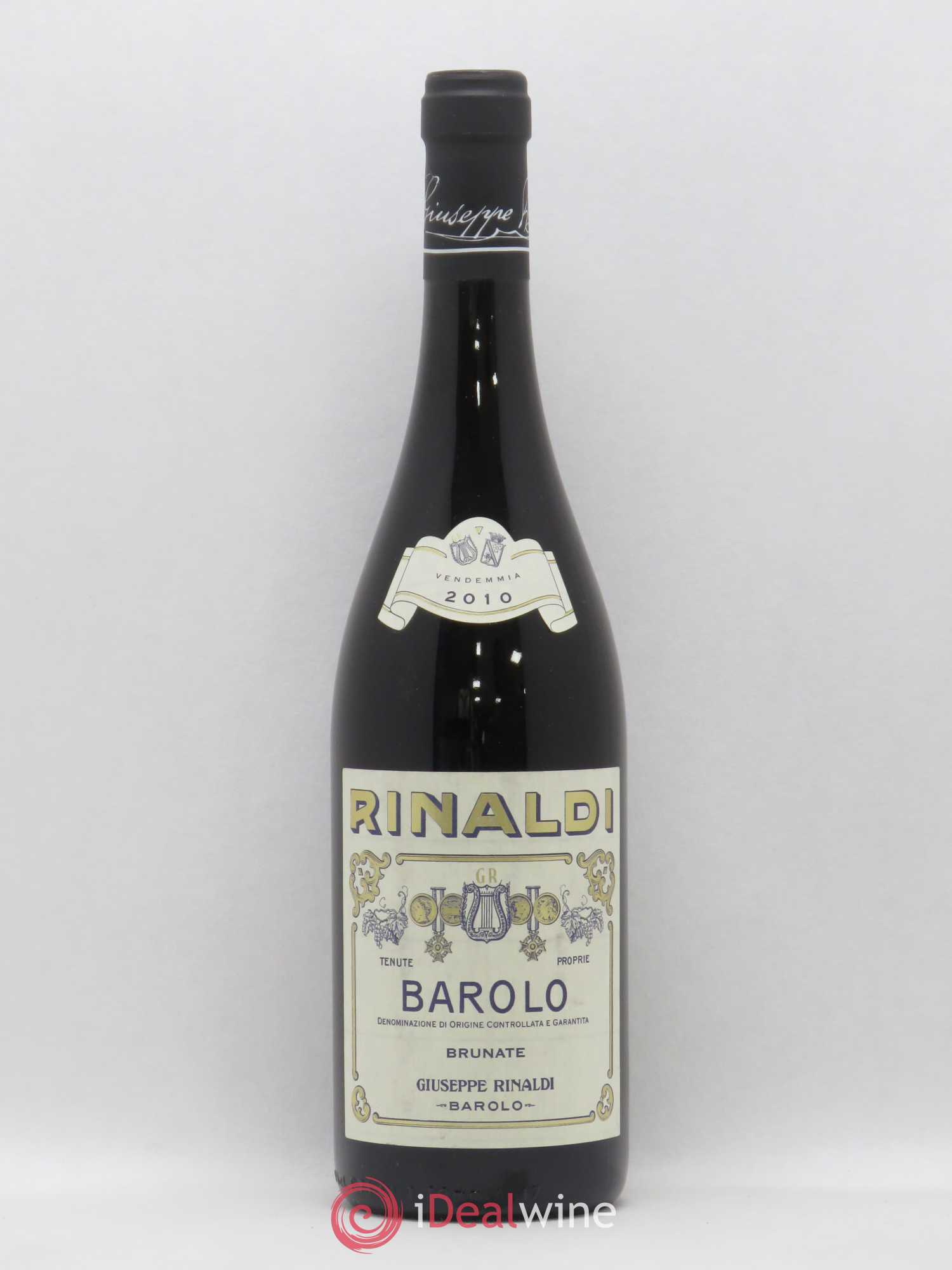 Barolo DOCG Brunate Giuseppe Rinaldi 2010 - Lot de 1 bouteille - 0