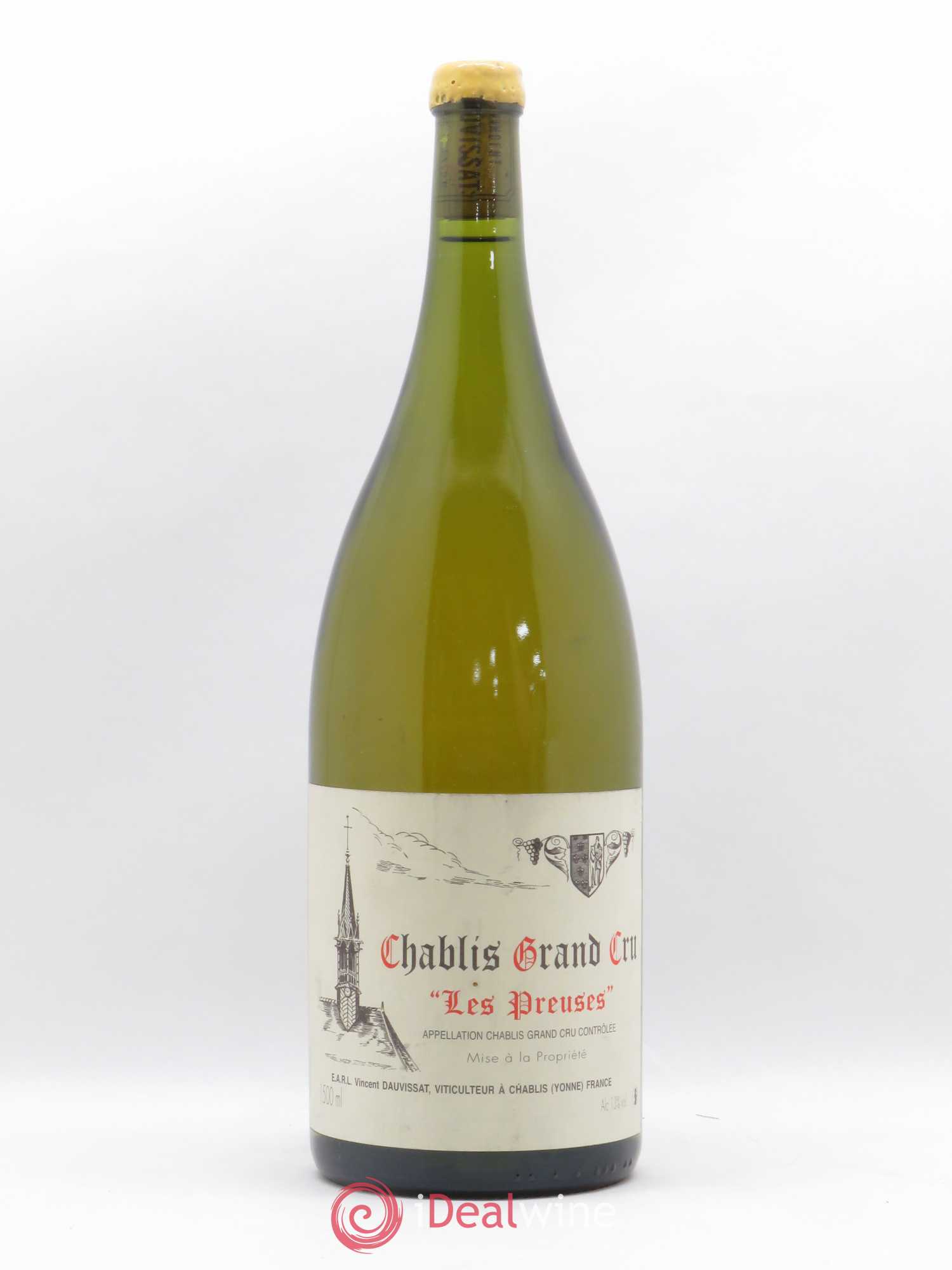 Chablis Grand Cru Les Preuses Vincent Dauvissat (Domaine) 2008 - Lot de 1 magnum - 0