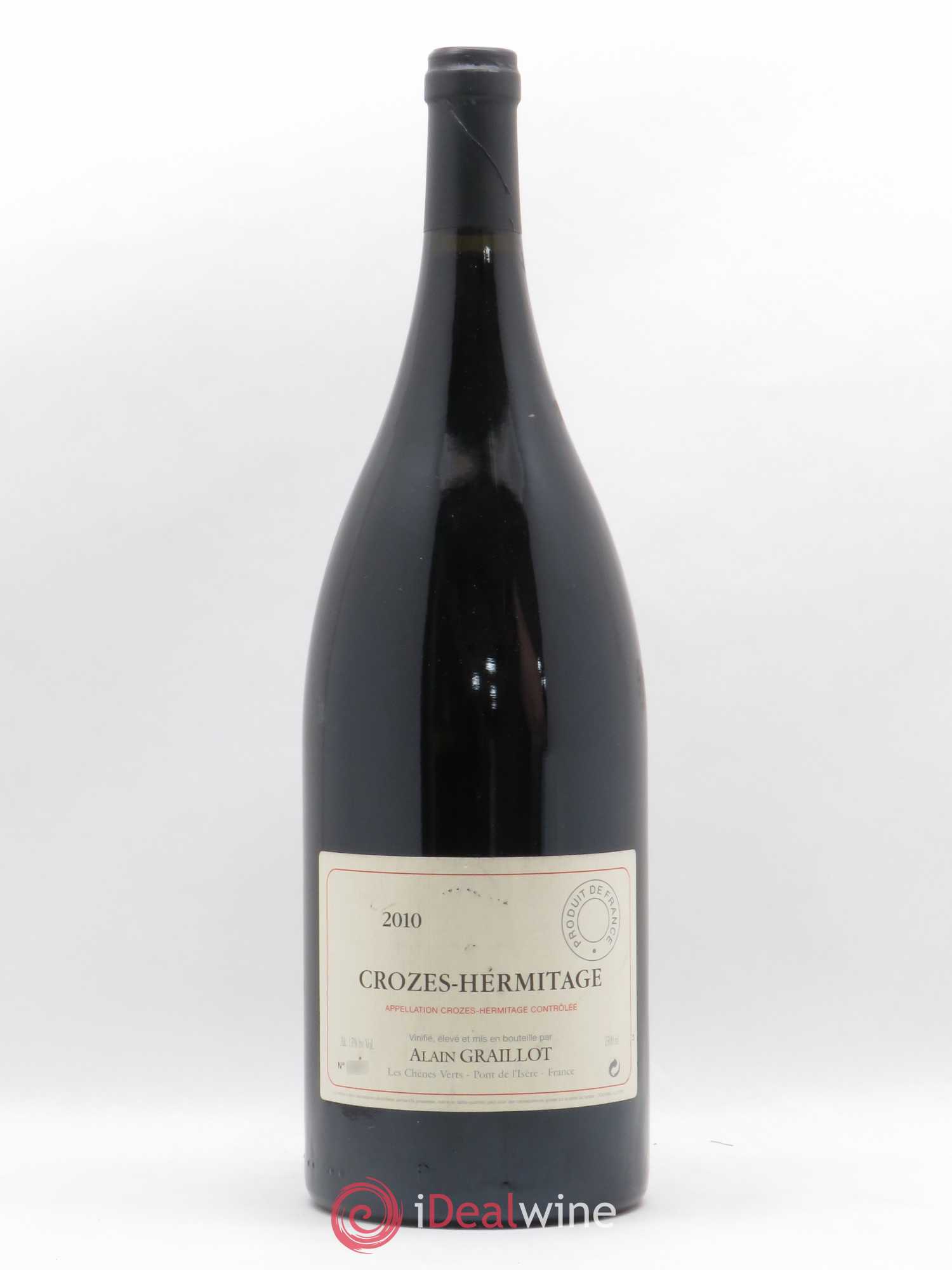 Crozes-Hermitage Domaine Graillot 2010 - Lot de 1 magnum - 0