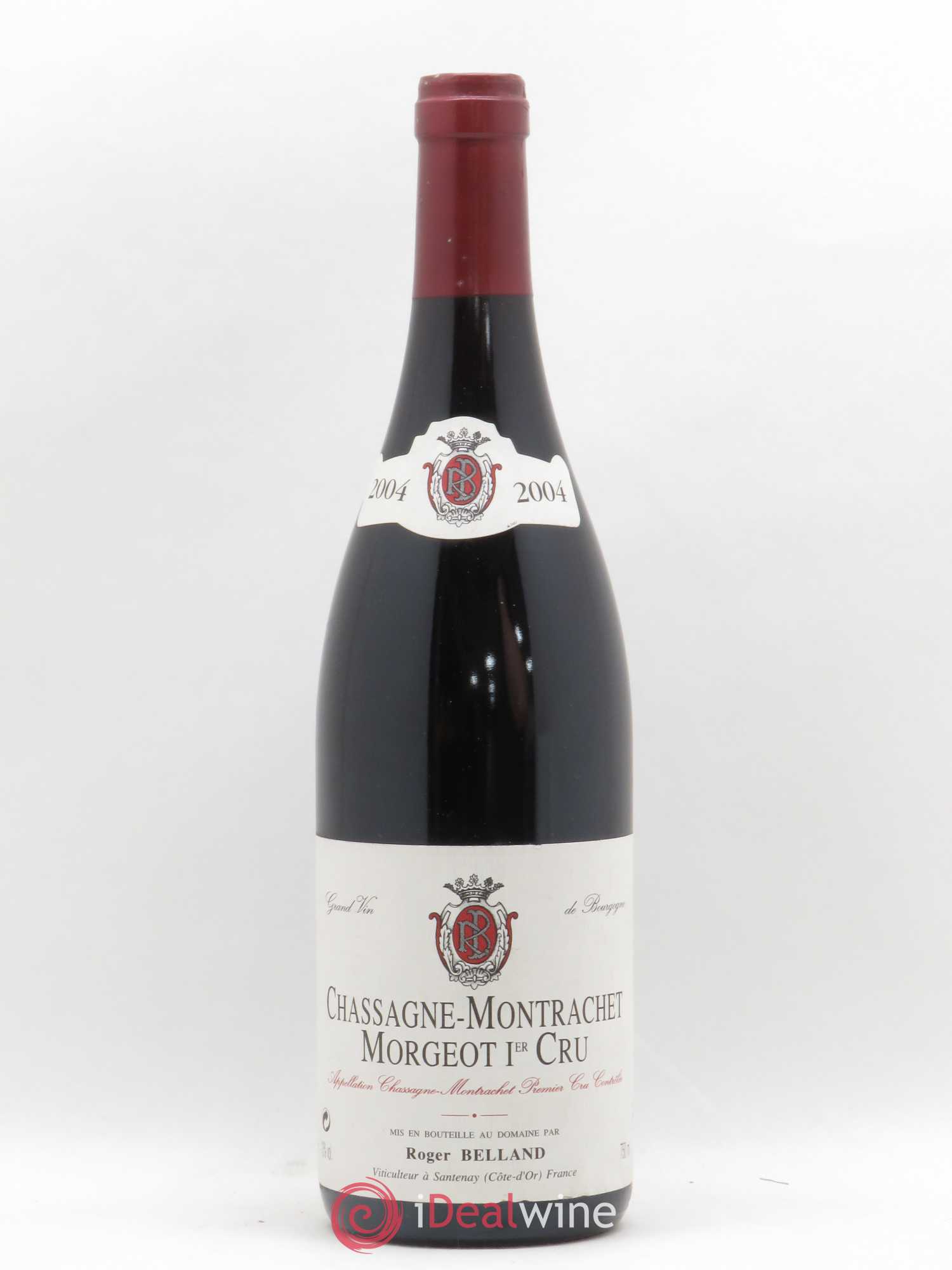 Chassagne-Montrachet 1er Cru Morgeot Belland 2004 - Lot de 1 bouteille - 0